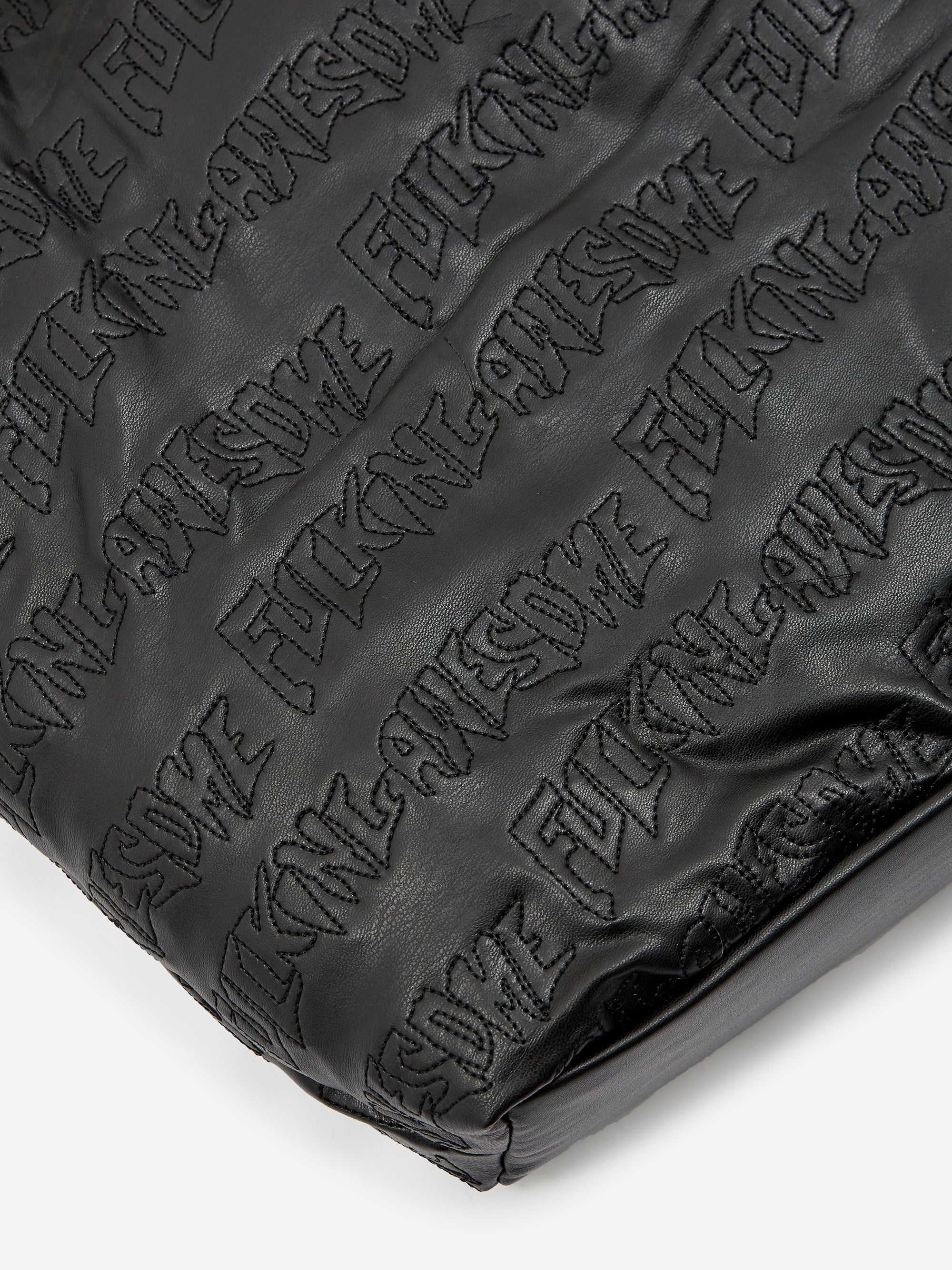 Fucking Awesome Puffer Tote Bag - Black - Image 3