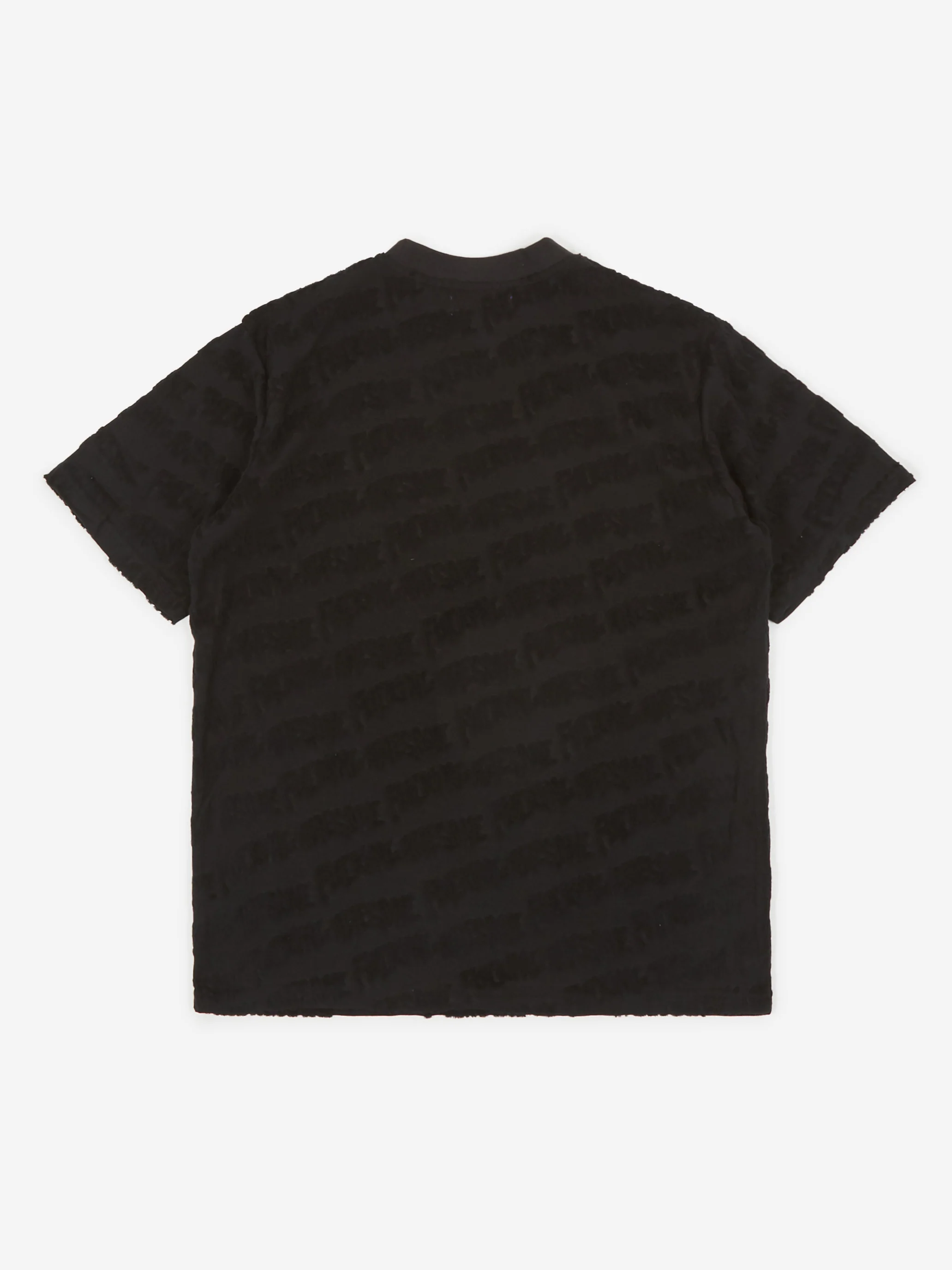 Fucking Awesome Raised Terry Tee - Black - Image 4