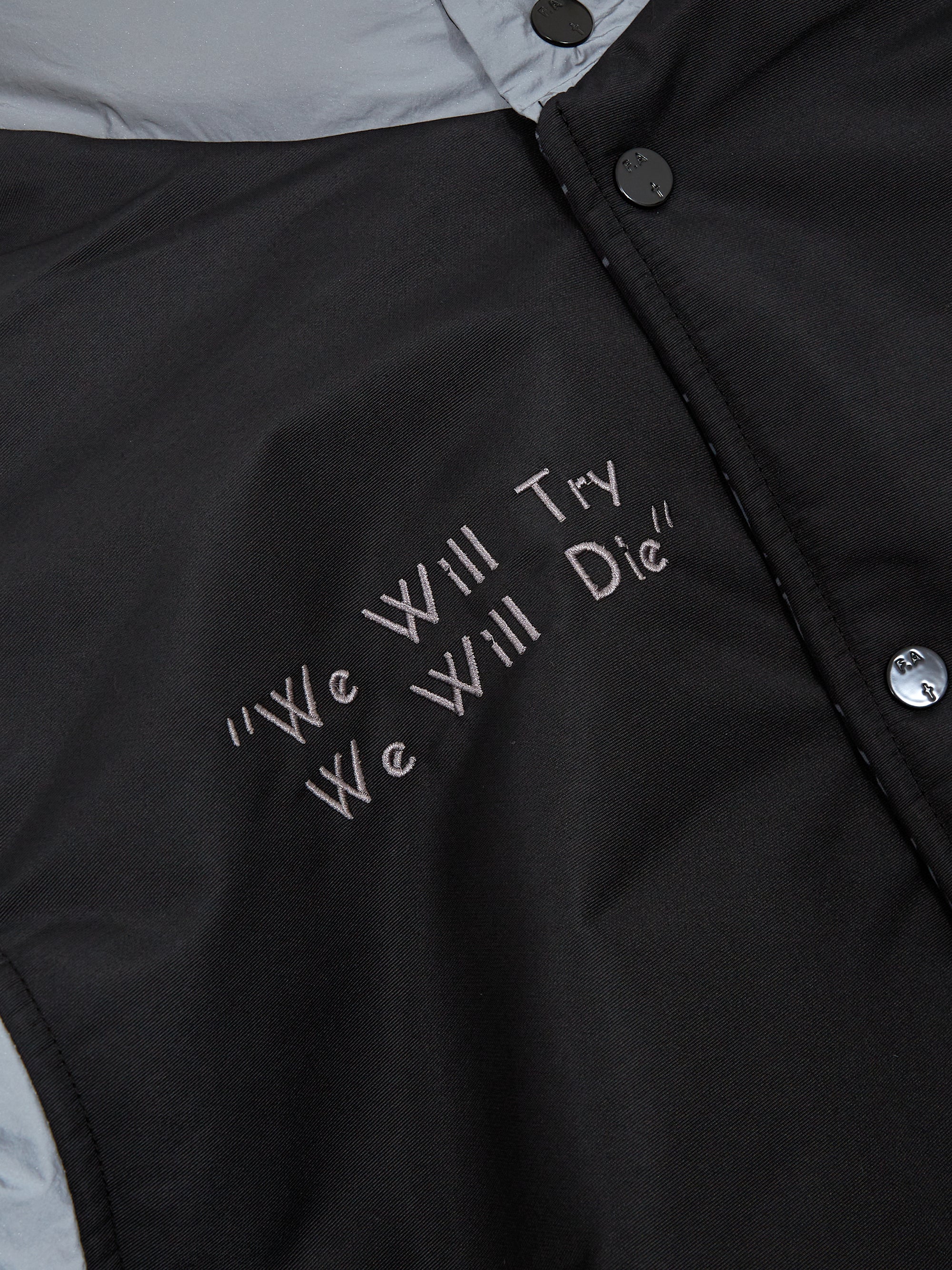 Fucking Awesome Reflective Varsity Puffer - Letterman/Last Supper - Image 4