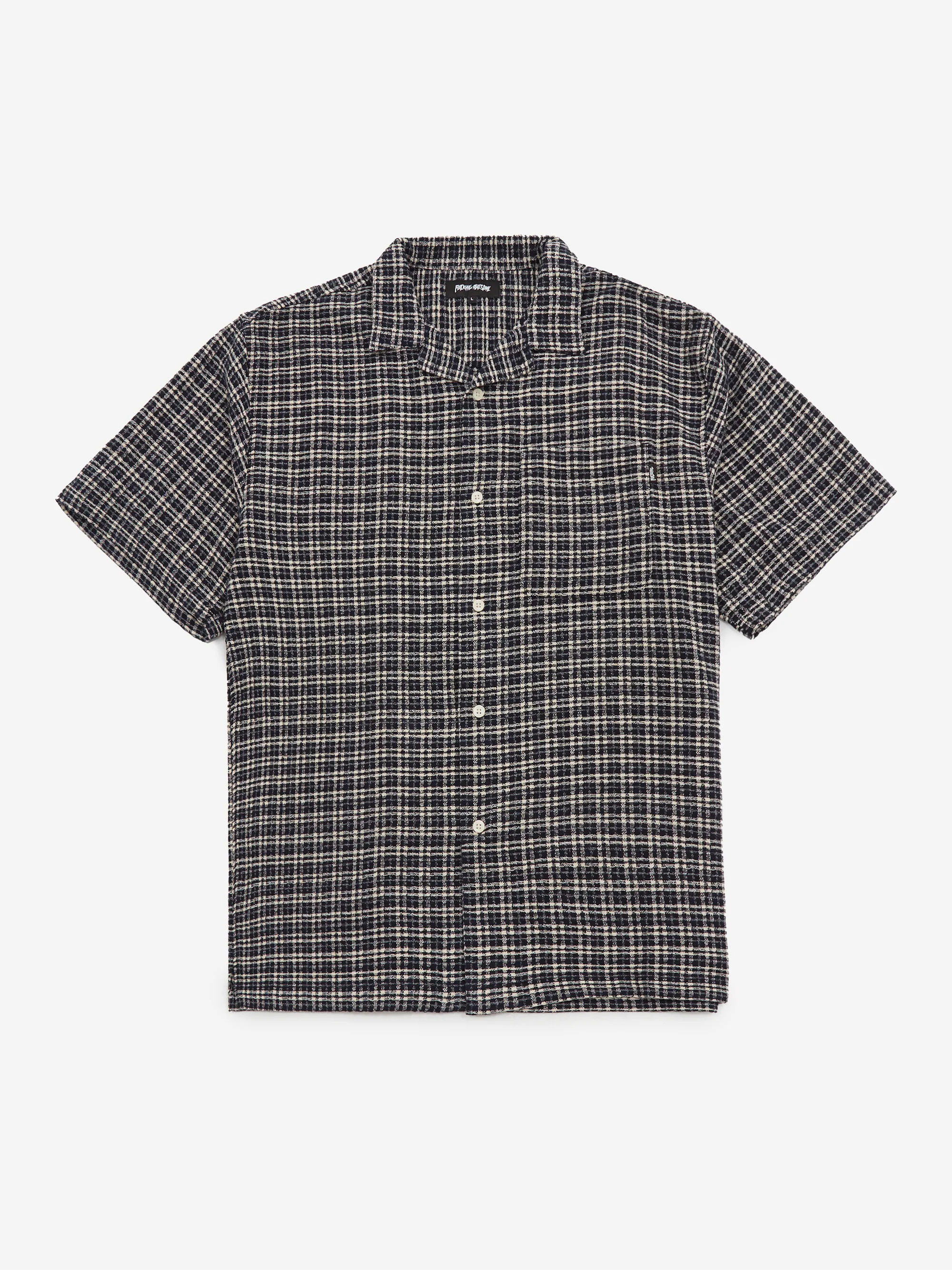 Fucking Awesome Rockaway Club Shirt - Black