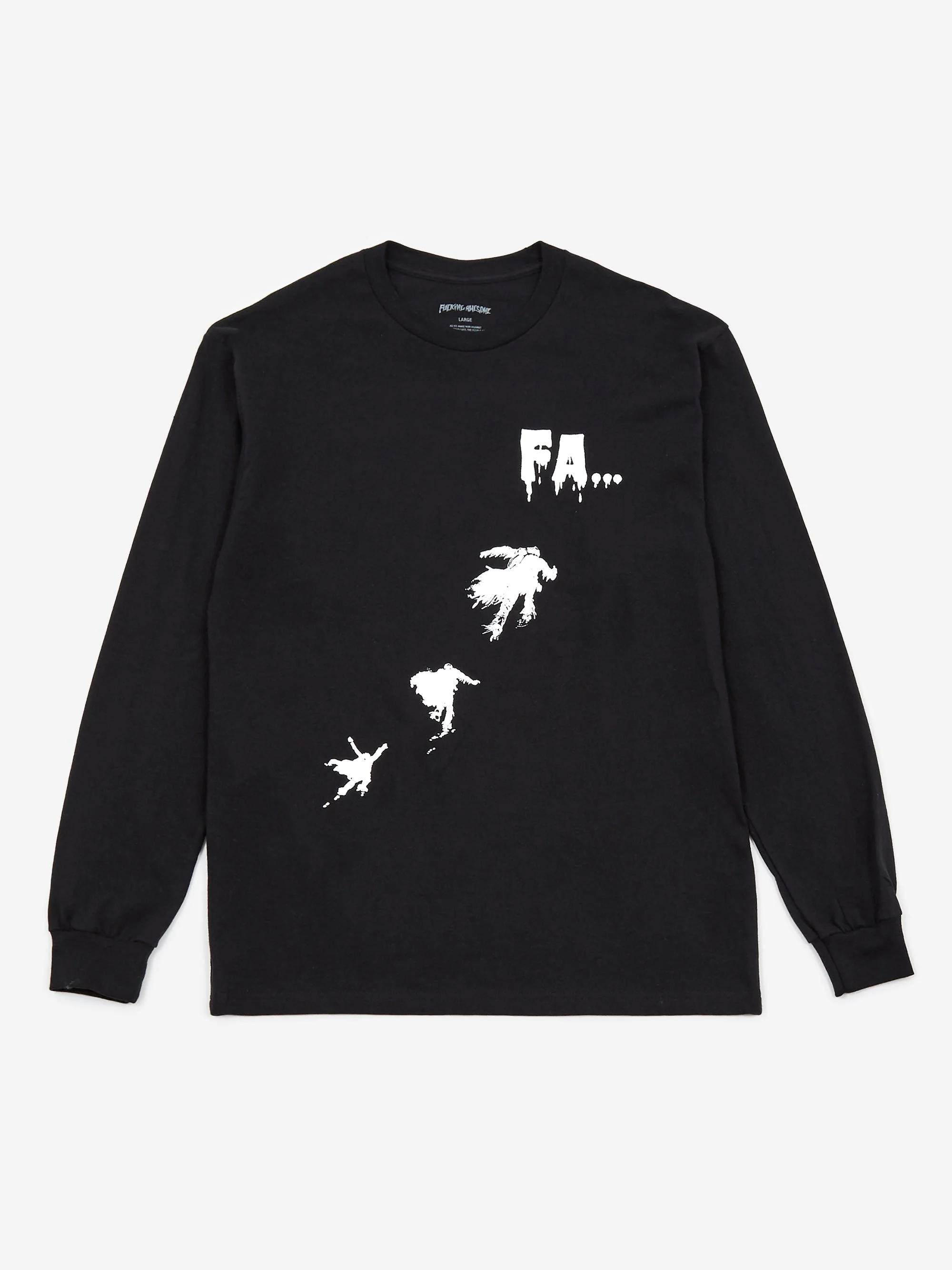 Fucking Awesome Runaway Long Sleeve T-Shirt - Black