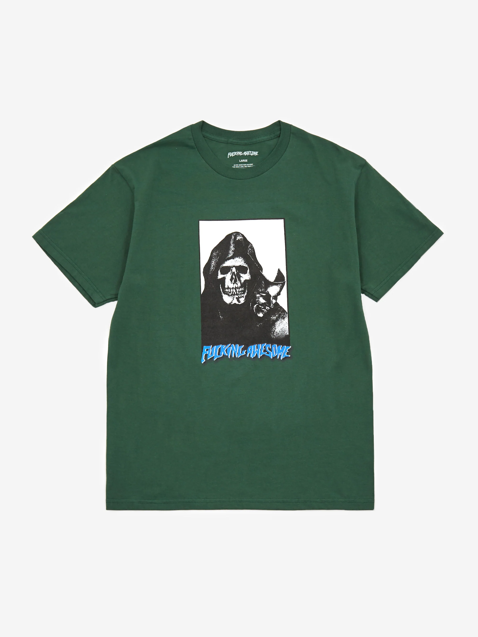 Fucking Awesome Santana Shortsleeve T-Shirt - Dark Sport Green