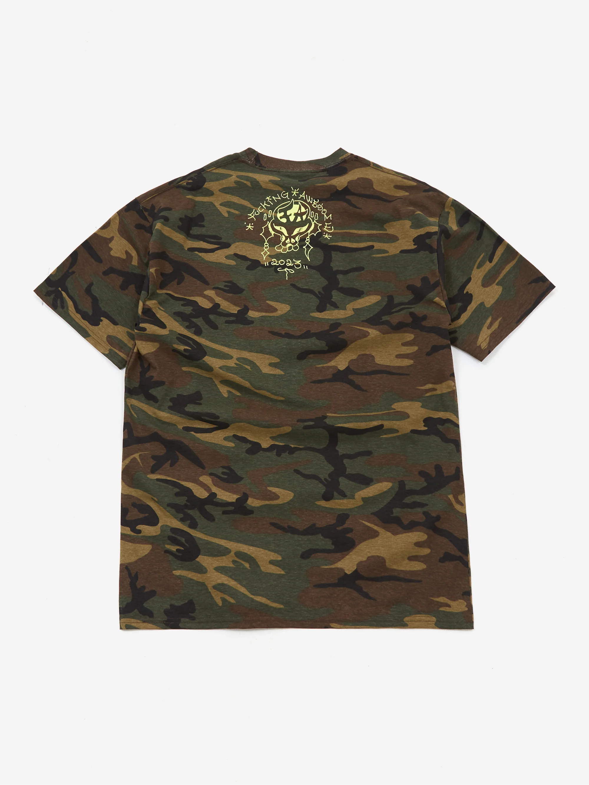 Fucking Awesome Savie T-Shirt - Camo - Image 3