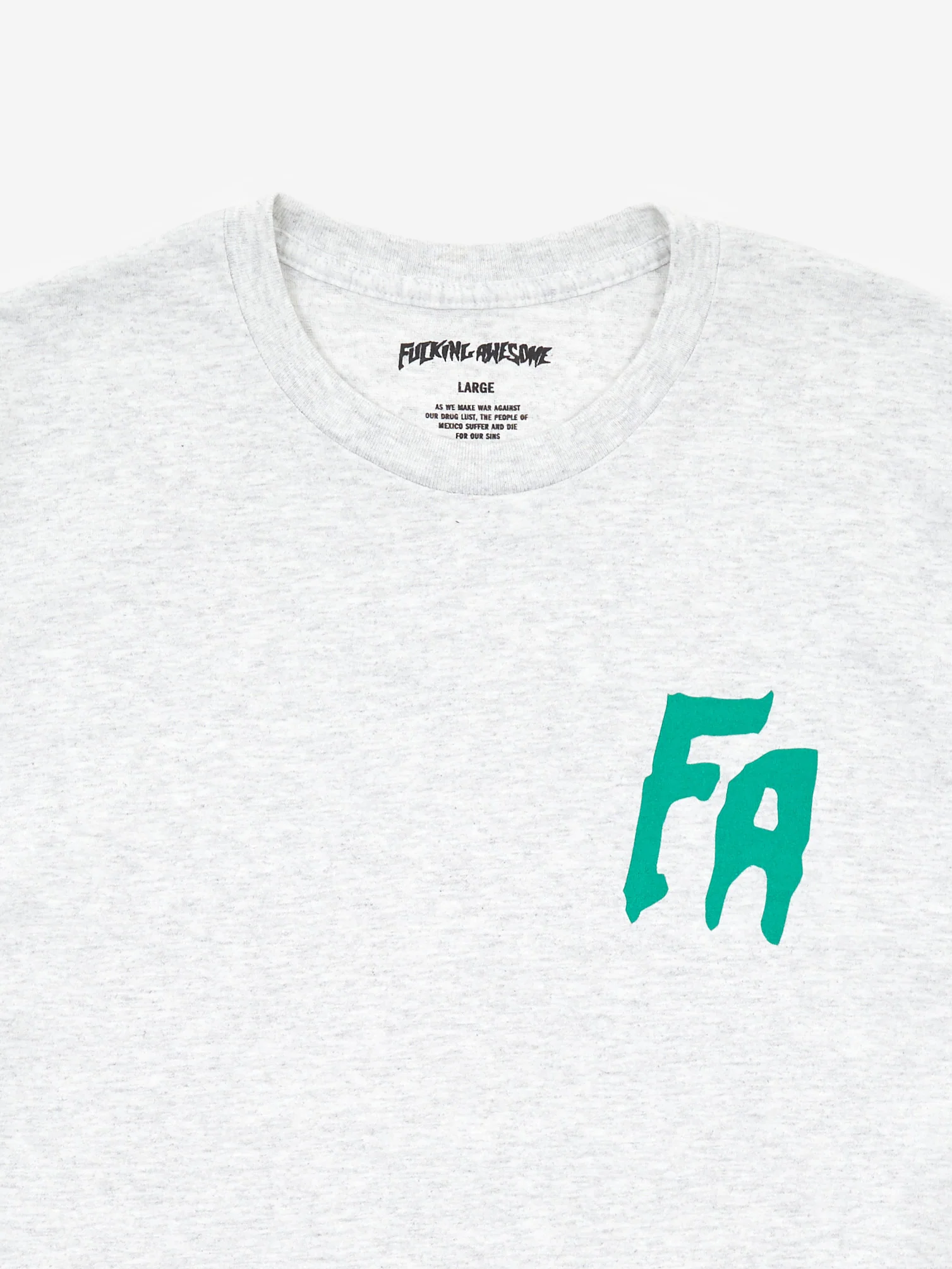 Fucking Awesome Seduction Of The World Shortsleeve T-Shirt - Heather - Image 2