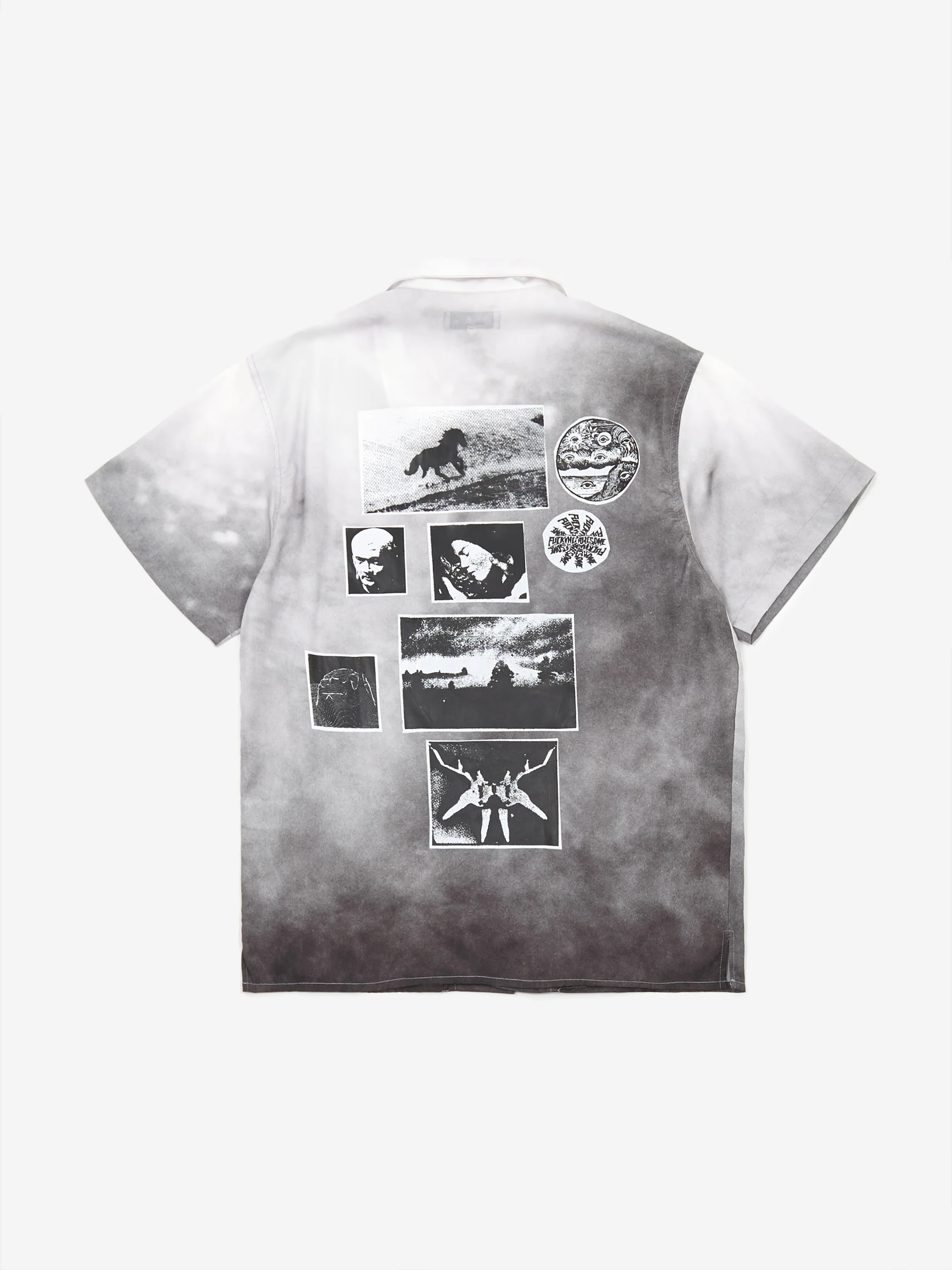 Fucking Awesome Spider Photo Club Shortsleeve Shirt - Grey - Image 4