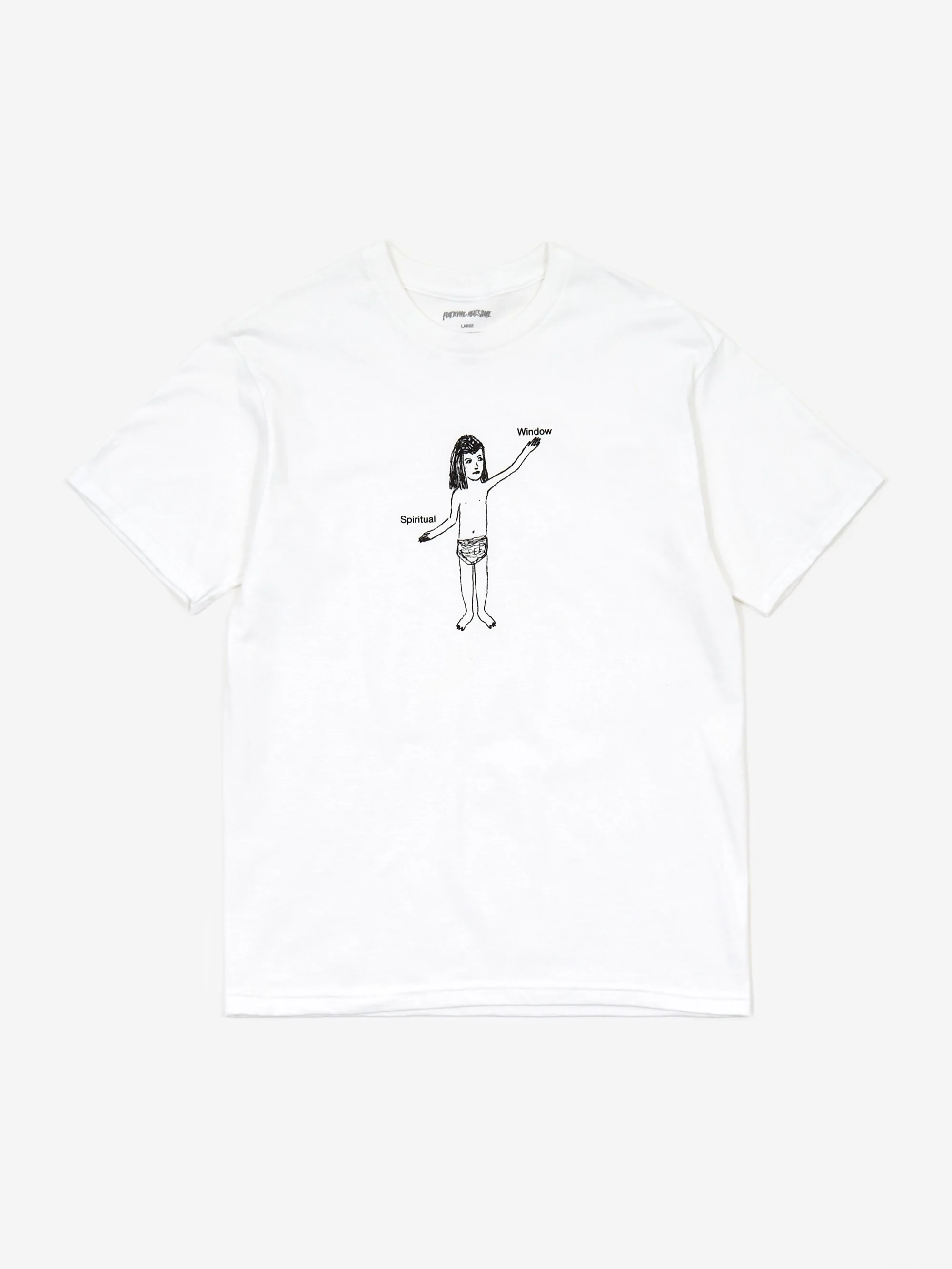Fucking Awesome Spiritual Window Shortsleeve T-Shirt - White