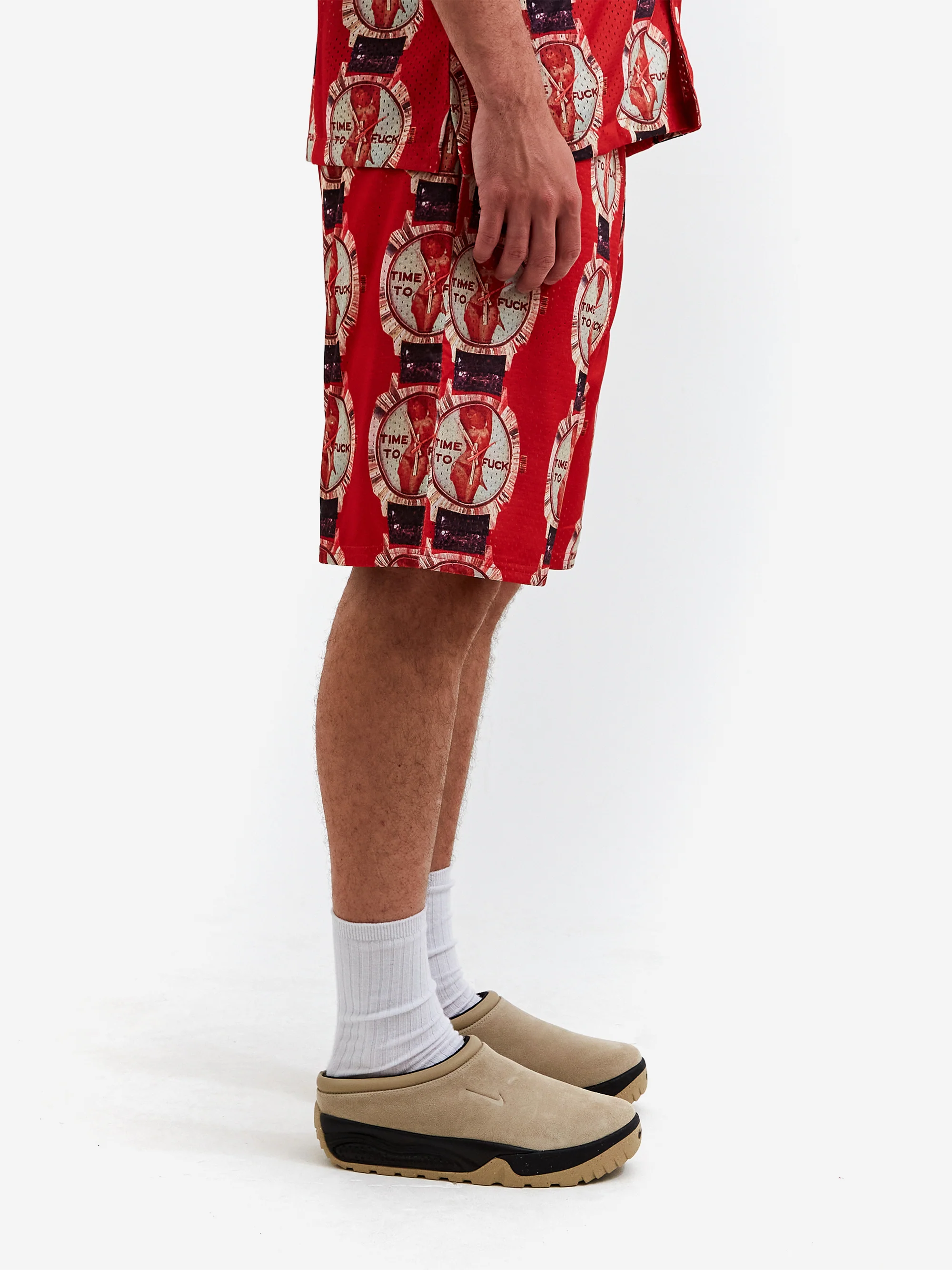 Fucking Awesome TTF Mesh Shorts - All Over Print - Image 5
