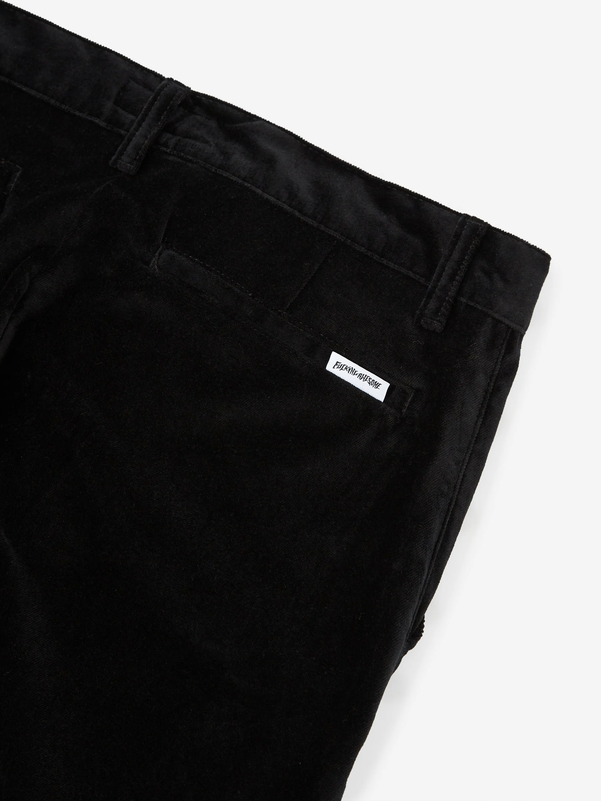 Fucking Awesome Velvet Work Pant - Black - Image 4