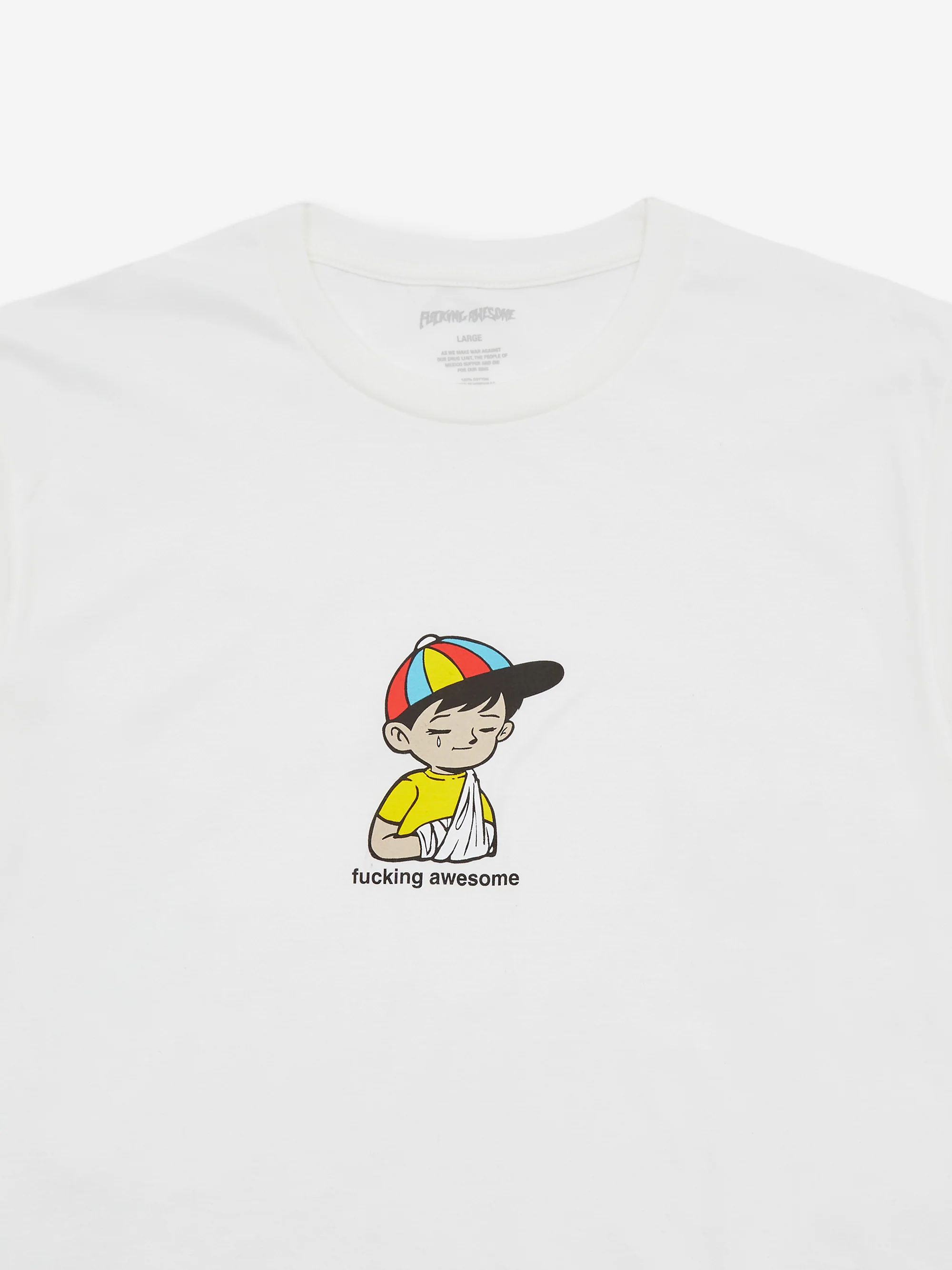 Fucking Awesome Wanto Kid T-Shirt - White - Image 3