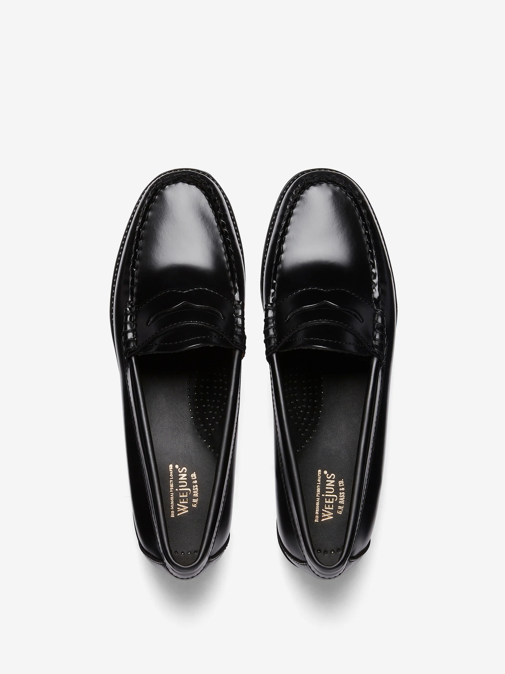 G.H. Bass Easy Weejuns Penny Loafers - Black - Image 5