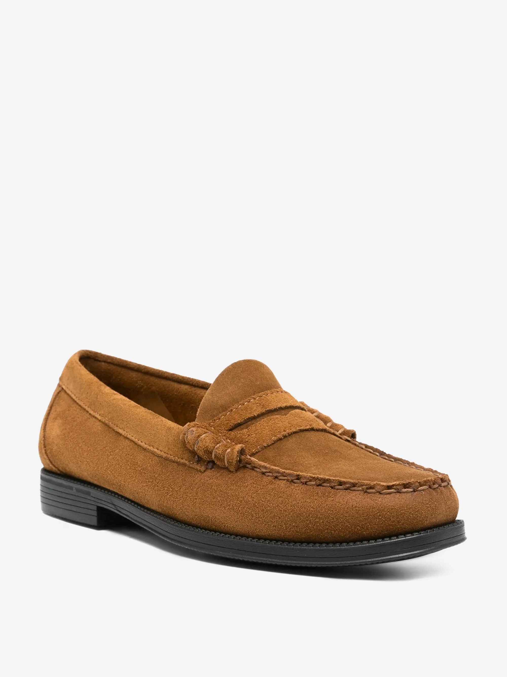 G.H. Bass Easy Weejun Penny Suede - Mid Brown Suede - Image 2