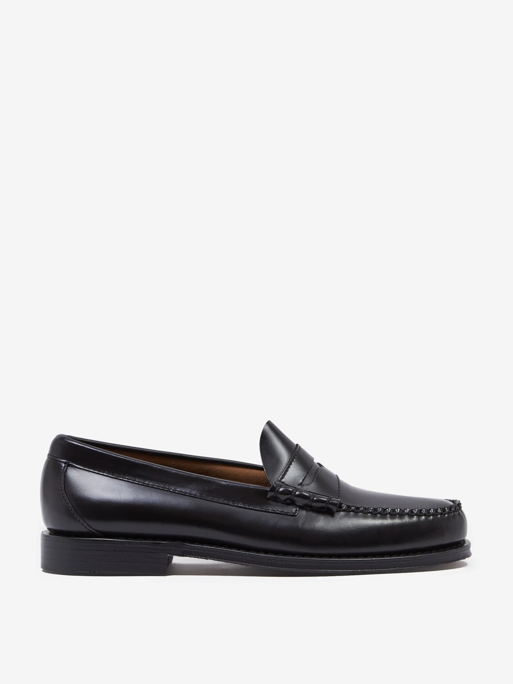G.H. Bass Weejun Larson Moc Penny - Black Leather