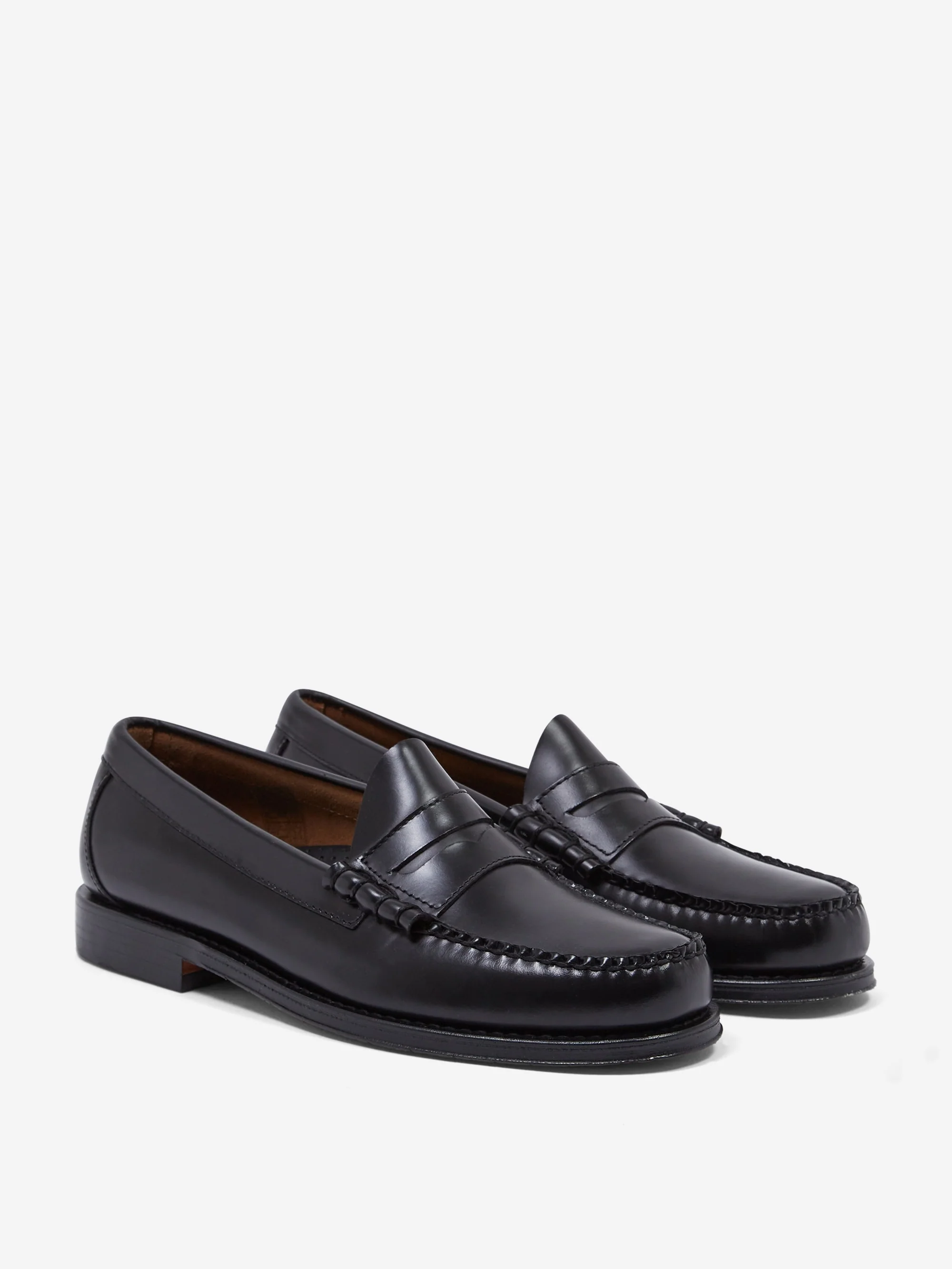 G.H. Bass Weejun Larson Moc Penny - Black Leather - Image 2