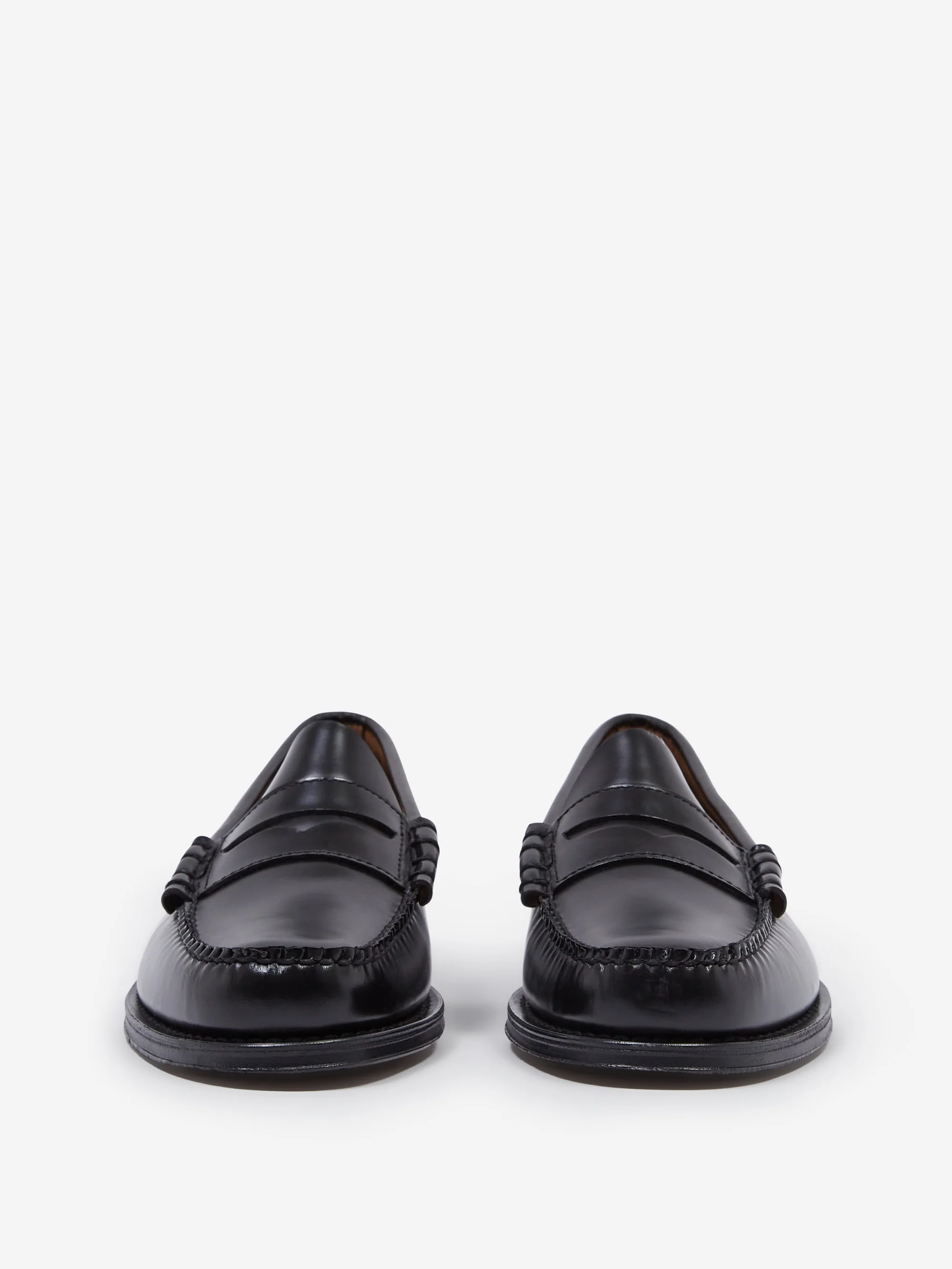 G.H. Bass Weejun Larson Moc Penny - Black Leather - Image 4