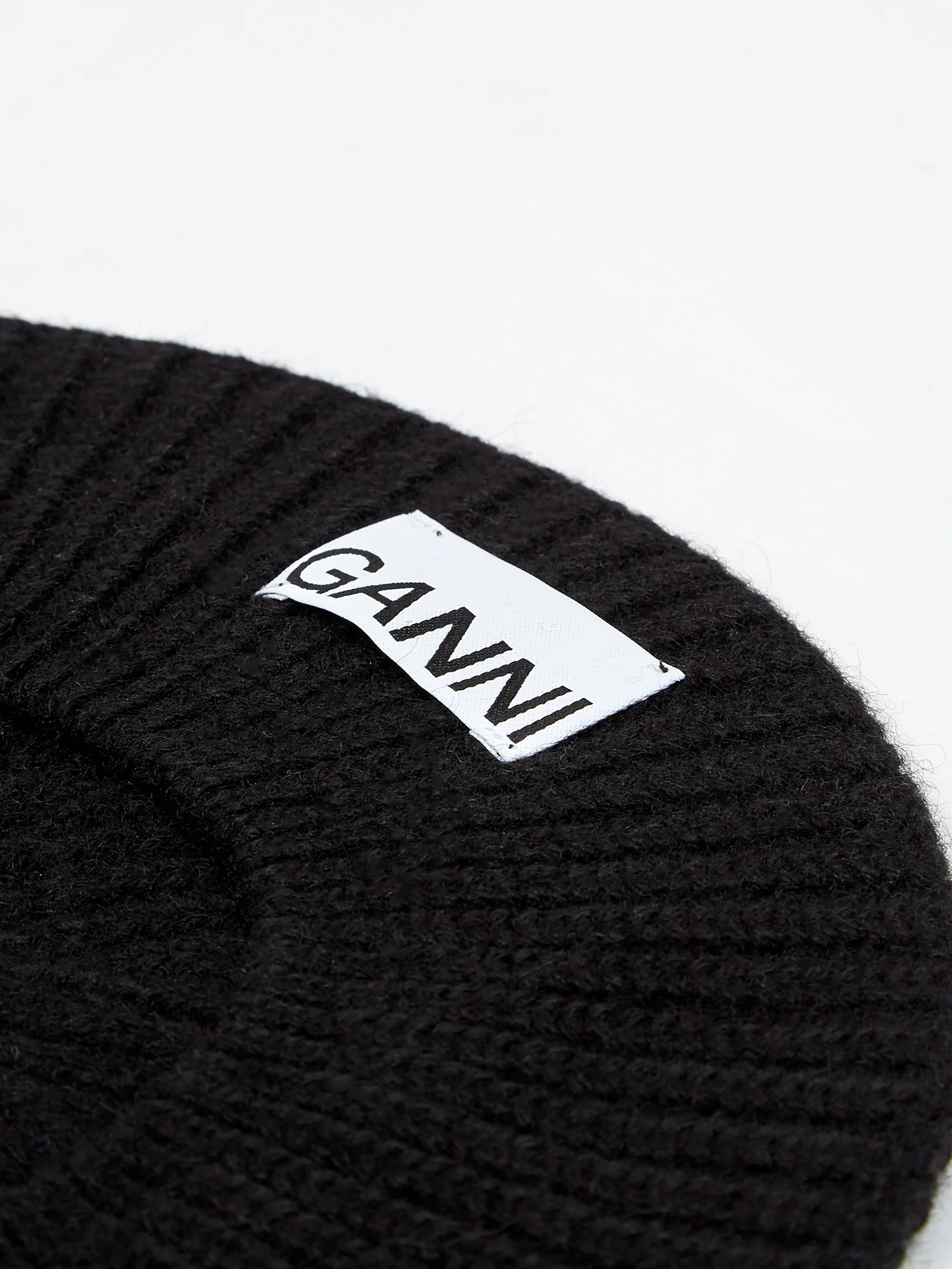Ganni Beret - Black - Image 4