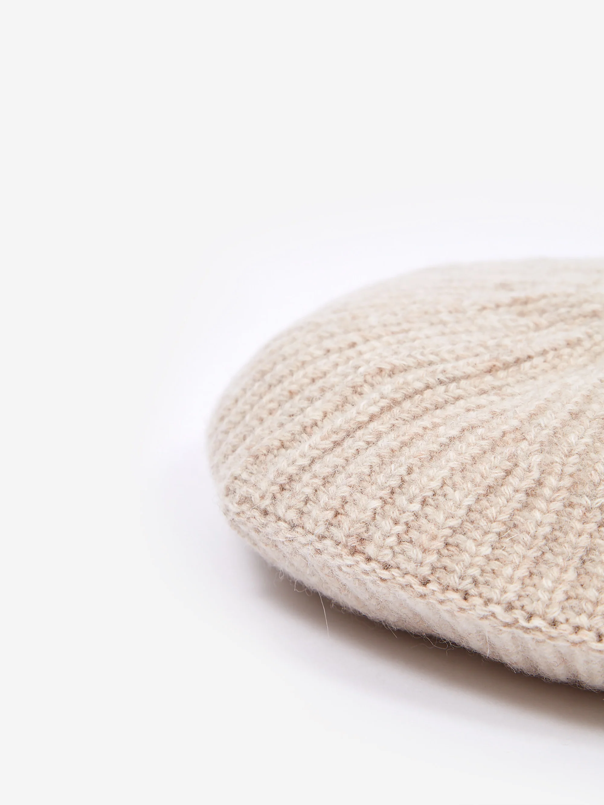 Ganni Beret - Brazilian Sand - Image 3