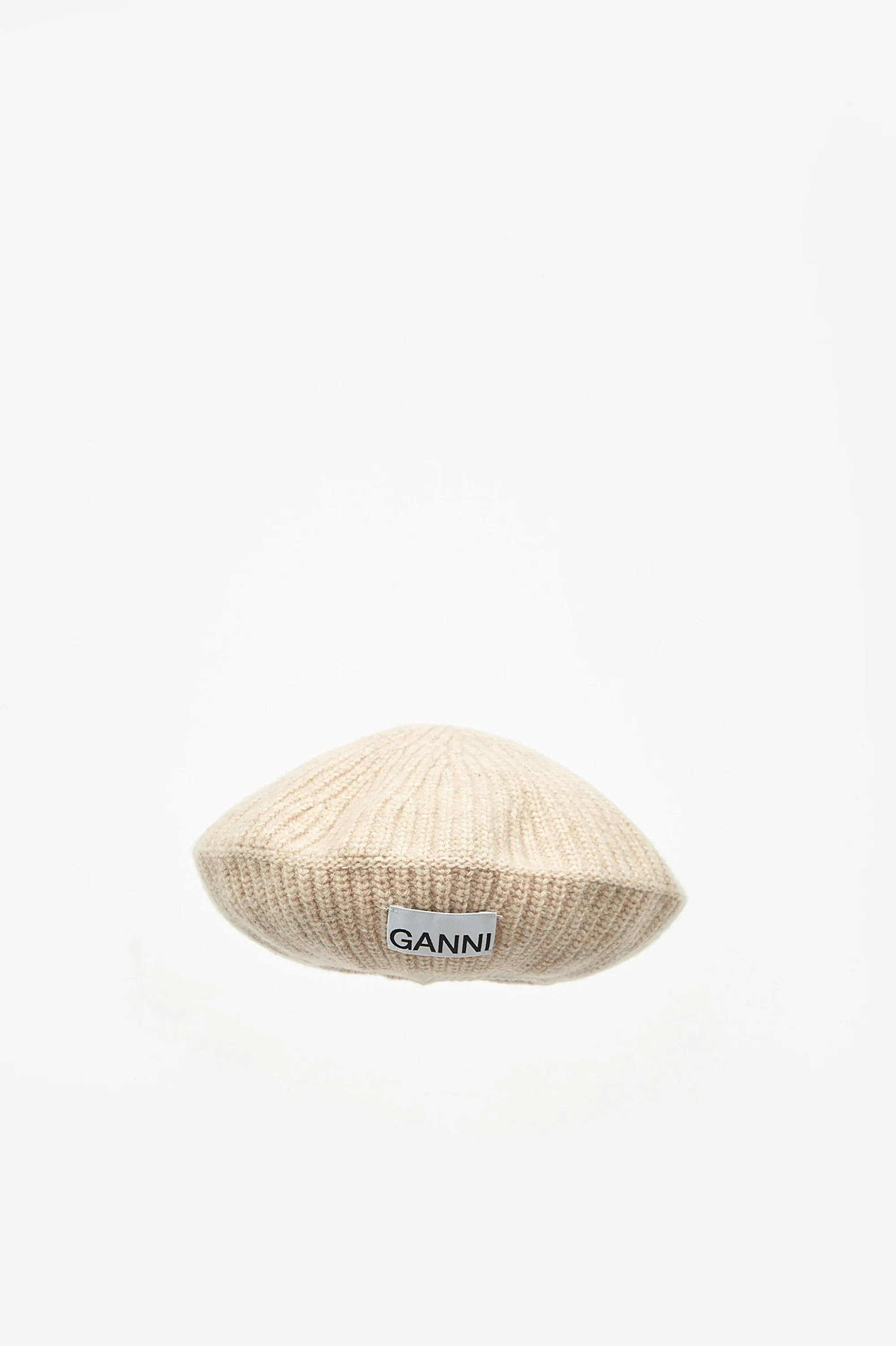 Ganni Beret - Brazilian Sand - Image 6