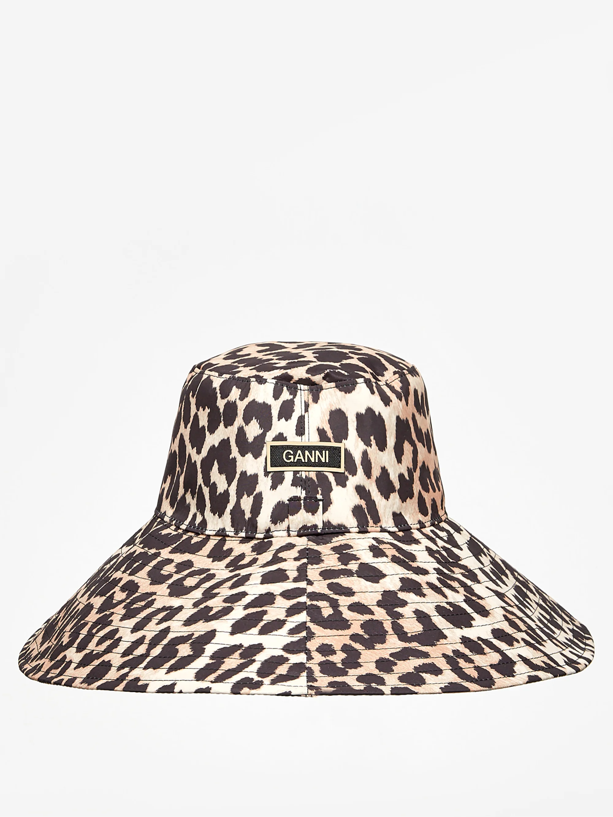 Ganni Bucket Hat - Leopard