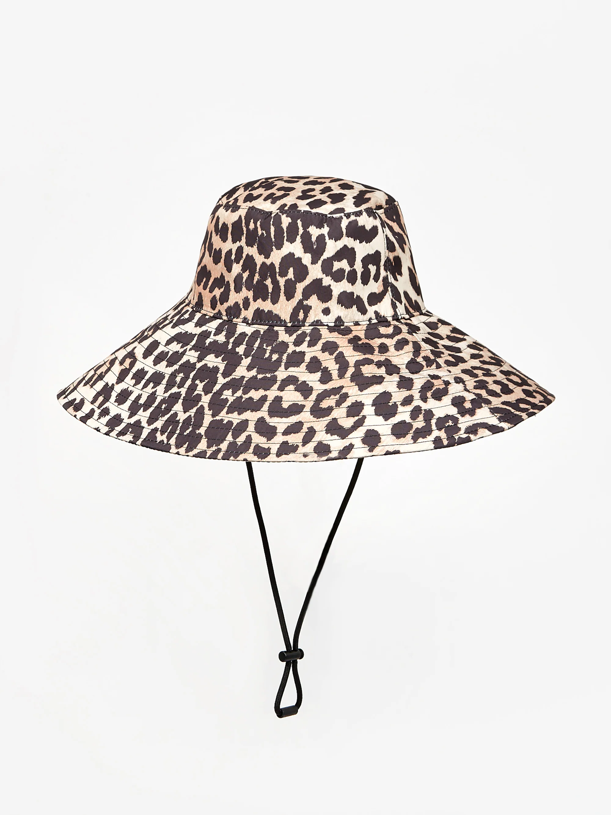 Ganni Bucket Hat - Leopard - Image 4