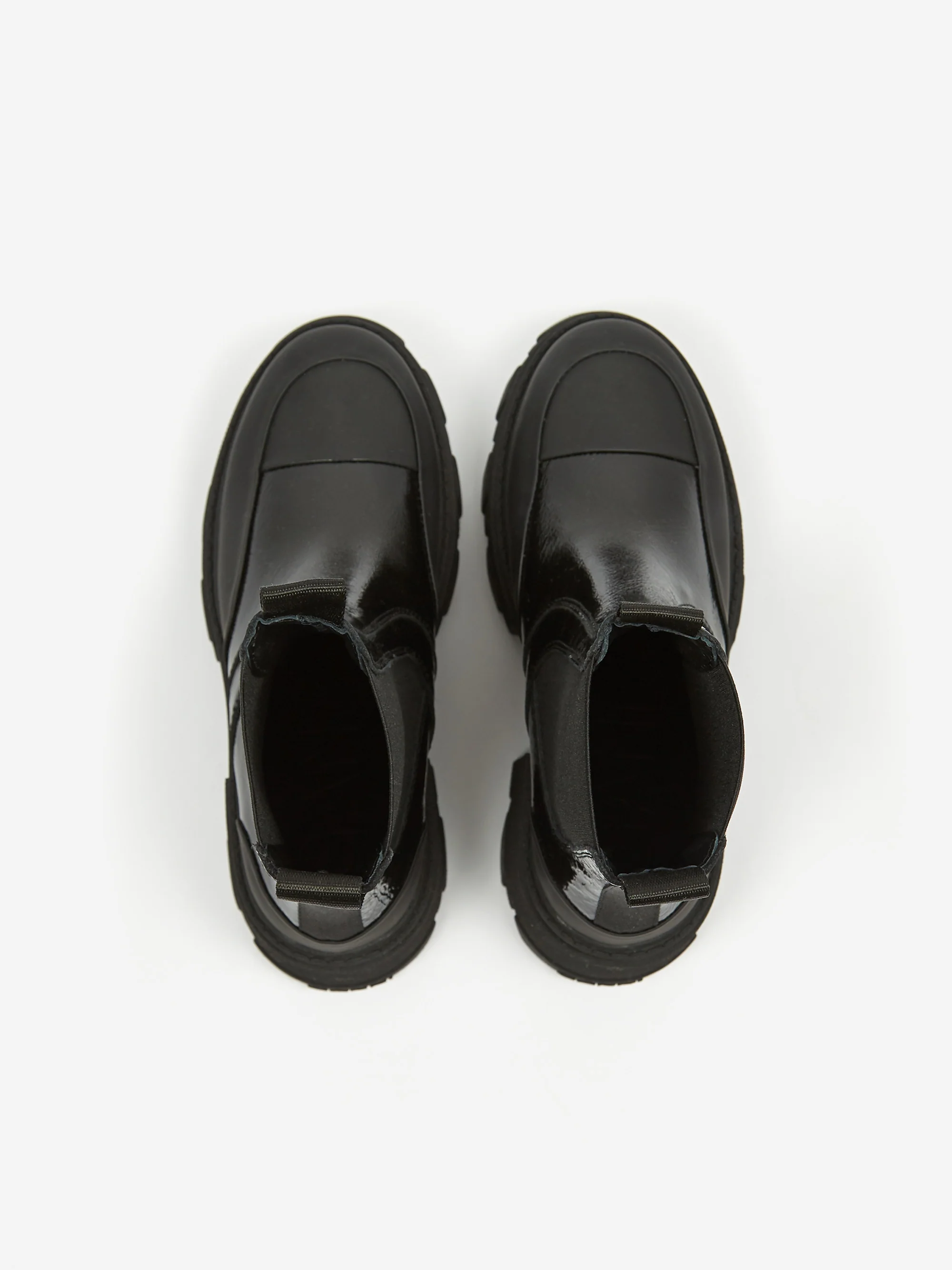 Ganni Chunky Heel Chelsea Boot - Black - Image 7