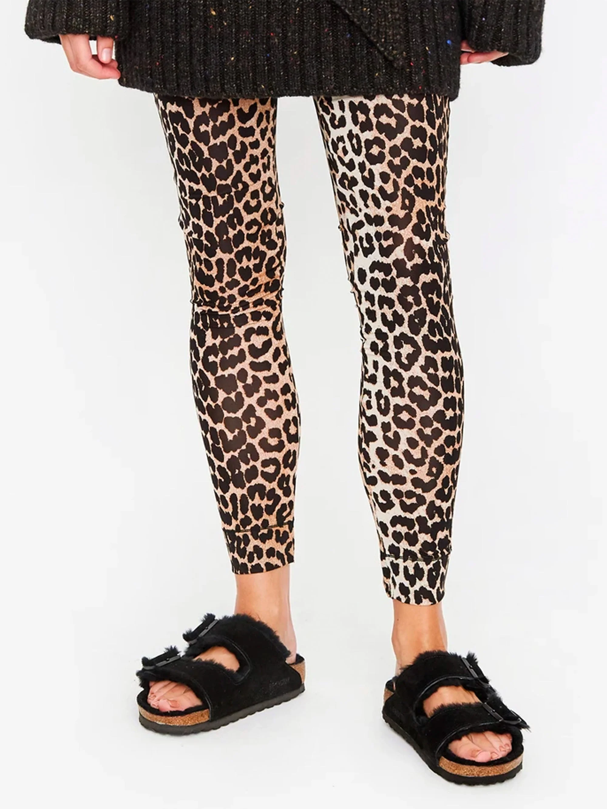 Ganni Leopard Legging - Leopard