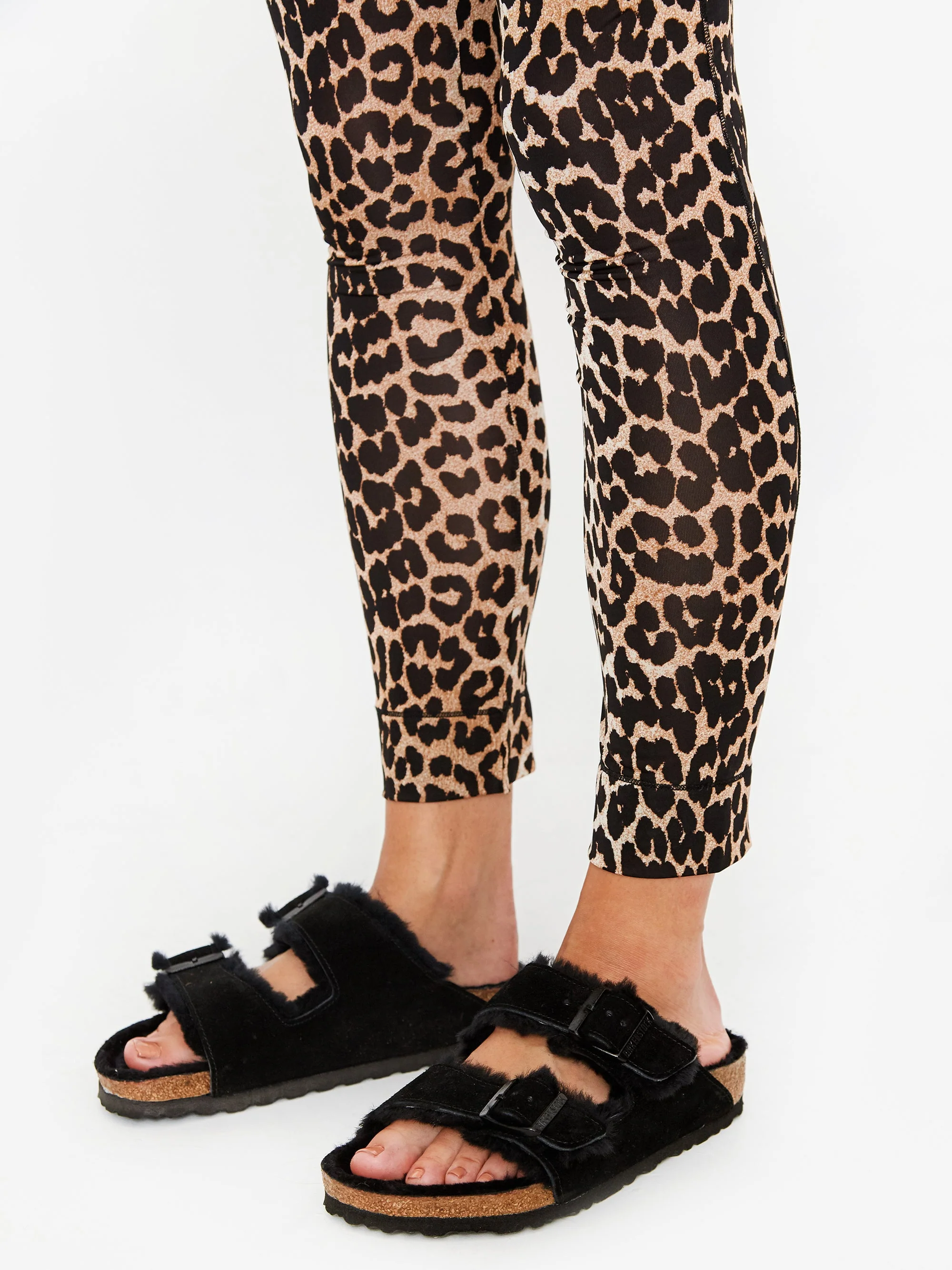 Ganni Leopard Legging - Leopard - Image 6