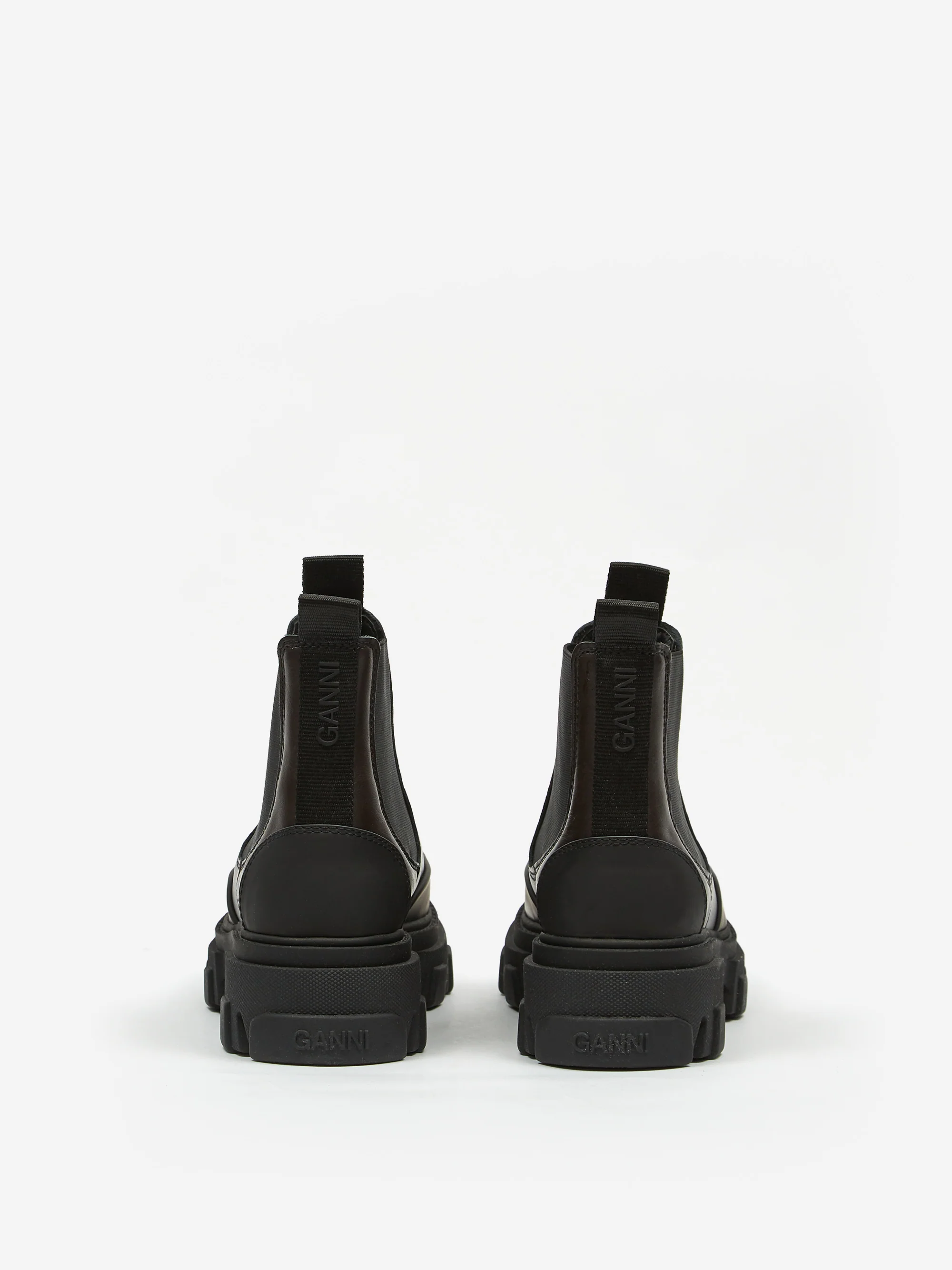 Ganni Low Chelsea Boot - Mole - Image 5
