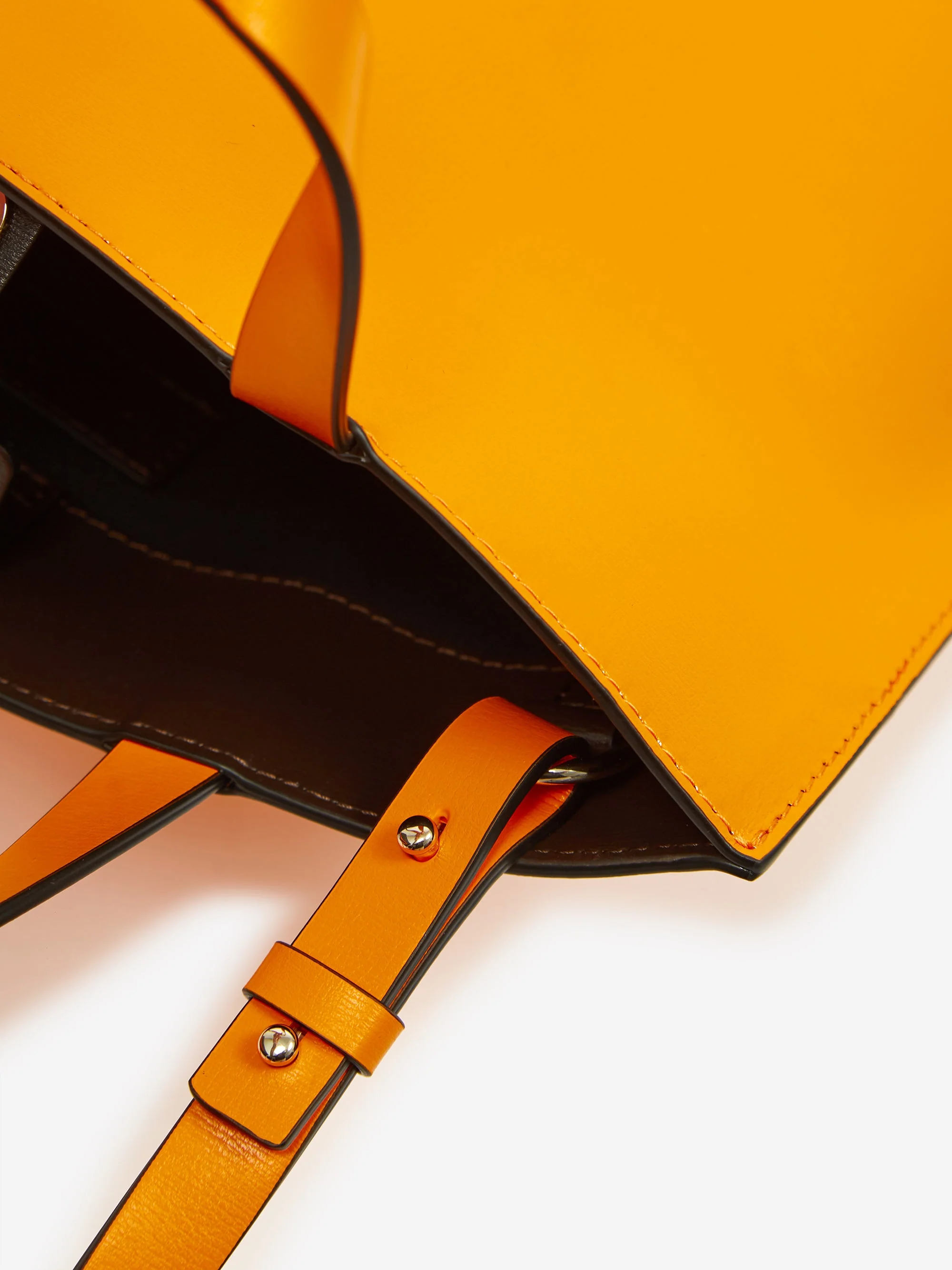 Ganni Medium Tote Bag - Bright Marigold - Image 4