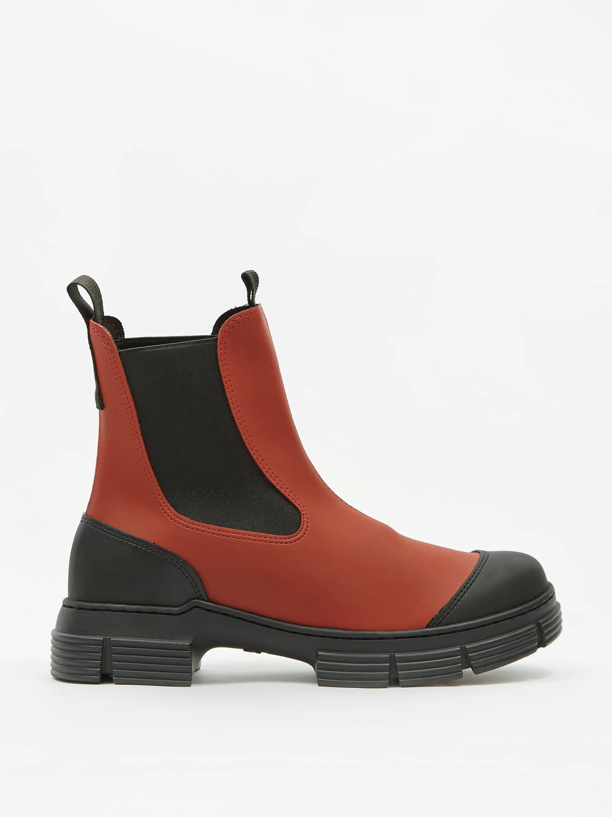 Ganni Recycled Boot - Madder Brown