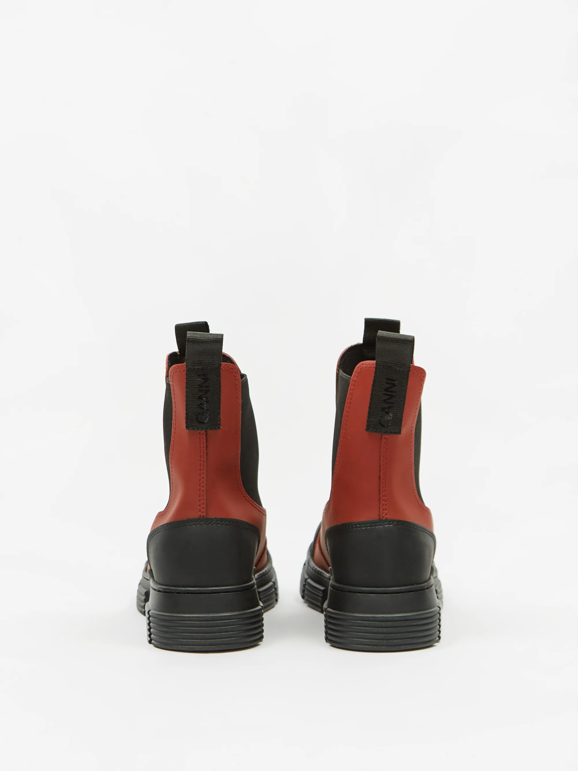 Ganni Recycled Boot - Madder Brown - Image 4
