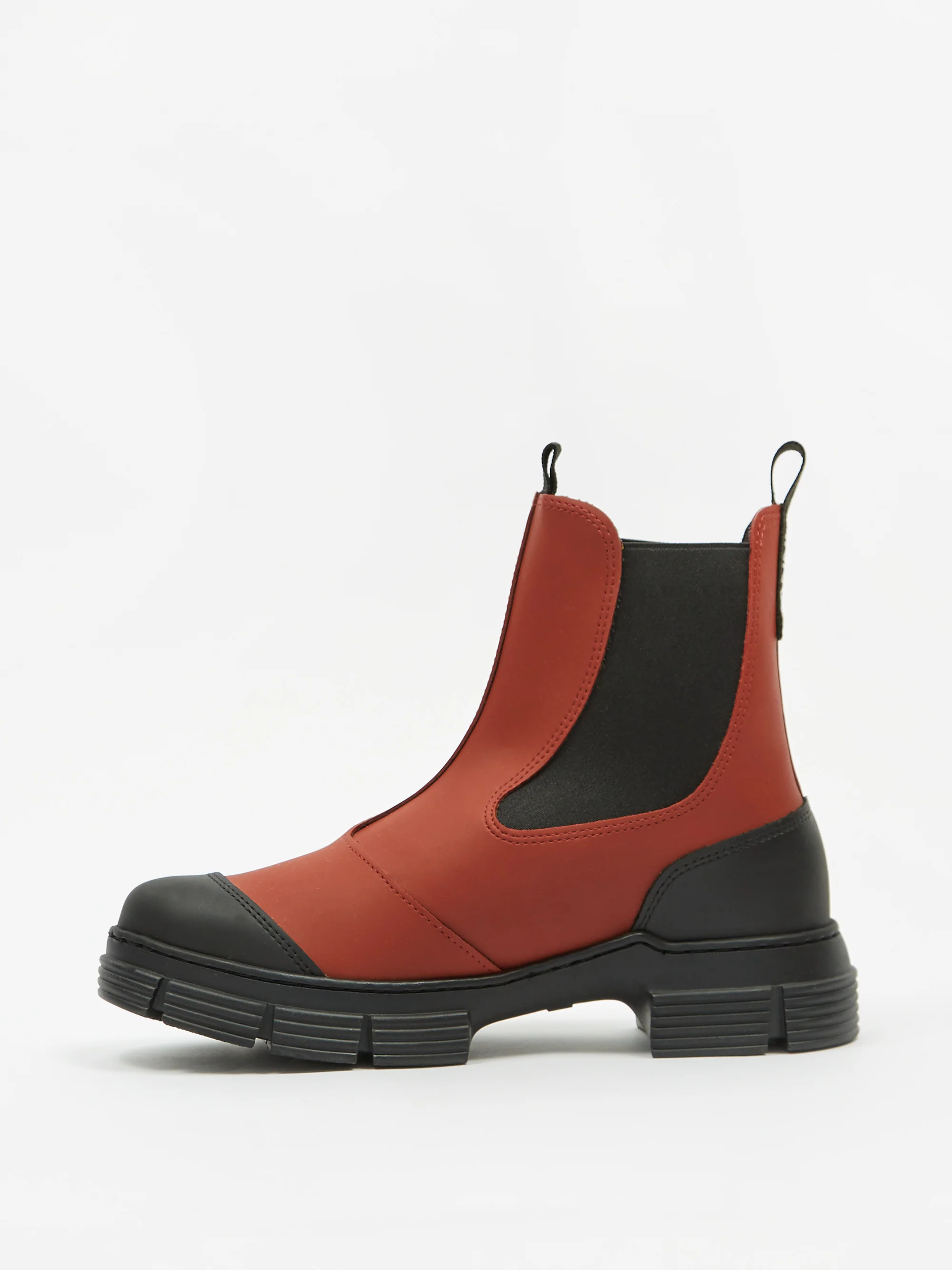 Ganni Recycled Boot - Madder Brown - Image 5