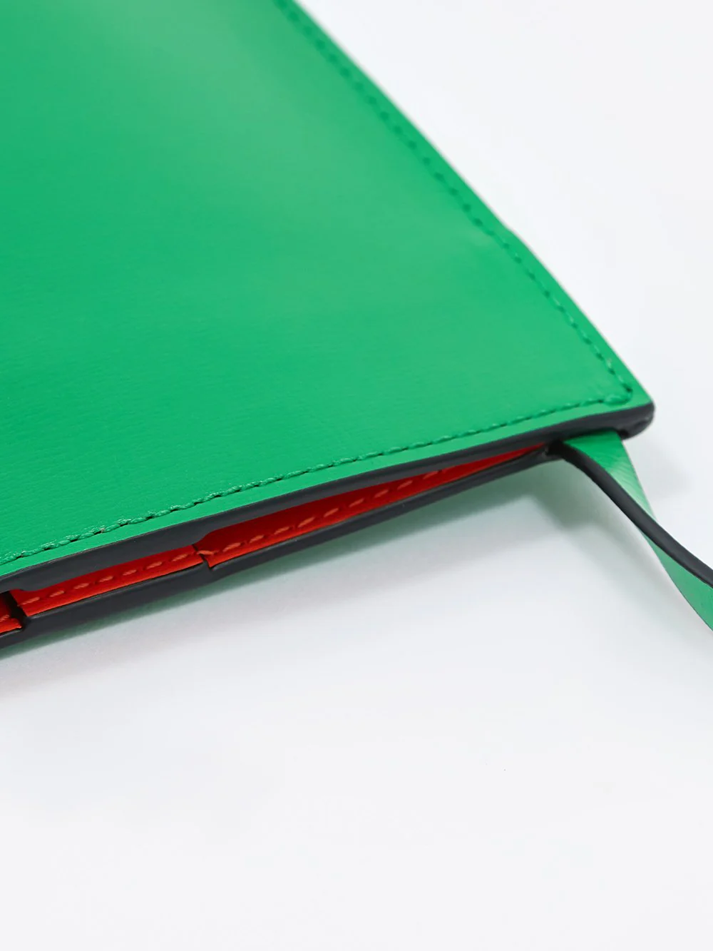 Ganni Recycled Leather Phone Bag - Kelly Green - Image 4