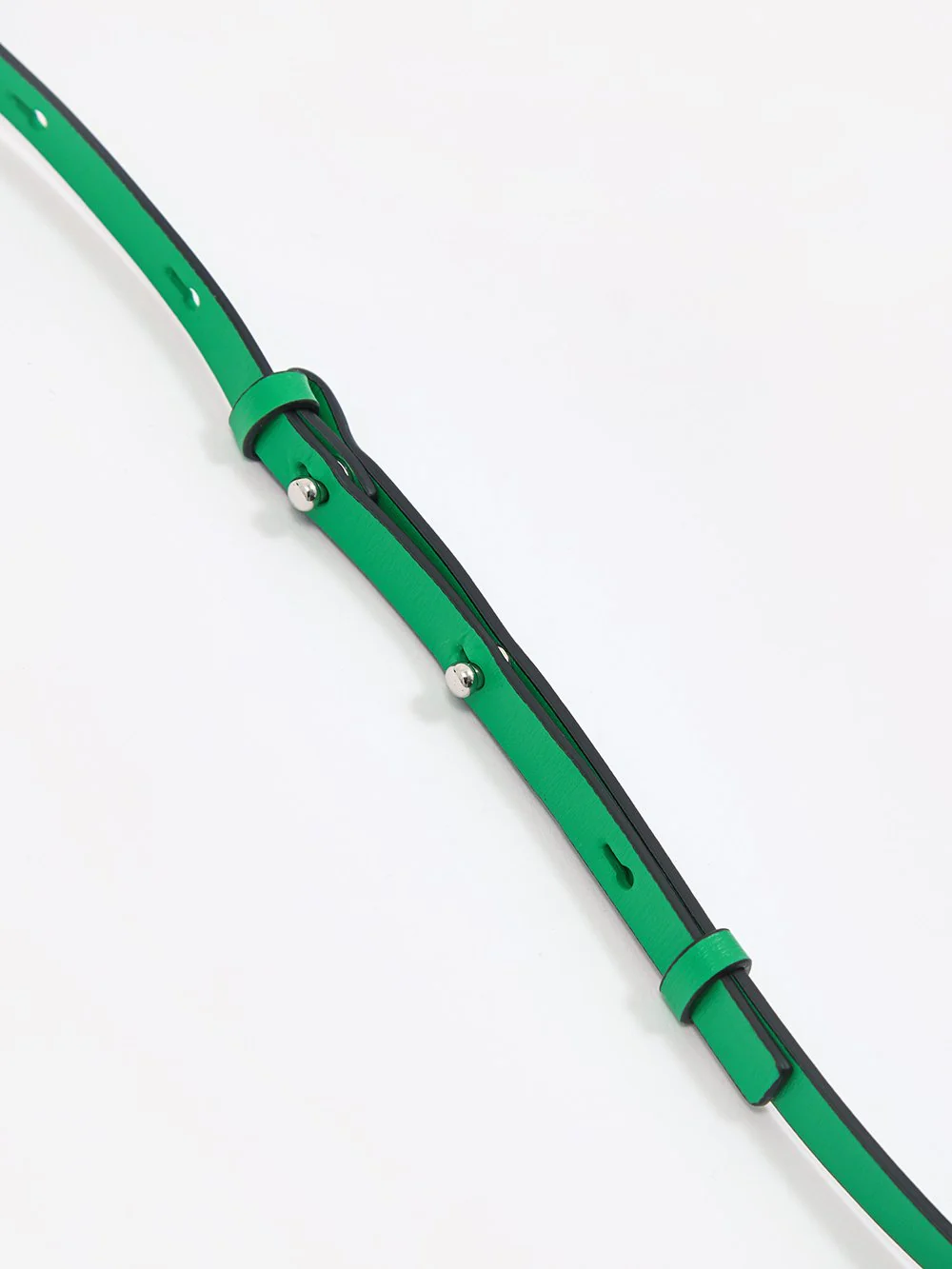 Ganni Recycled Leather Phone Bag - Kelly Green - Image 5