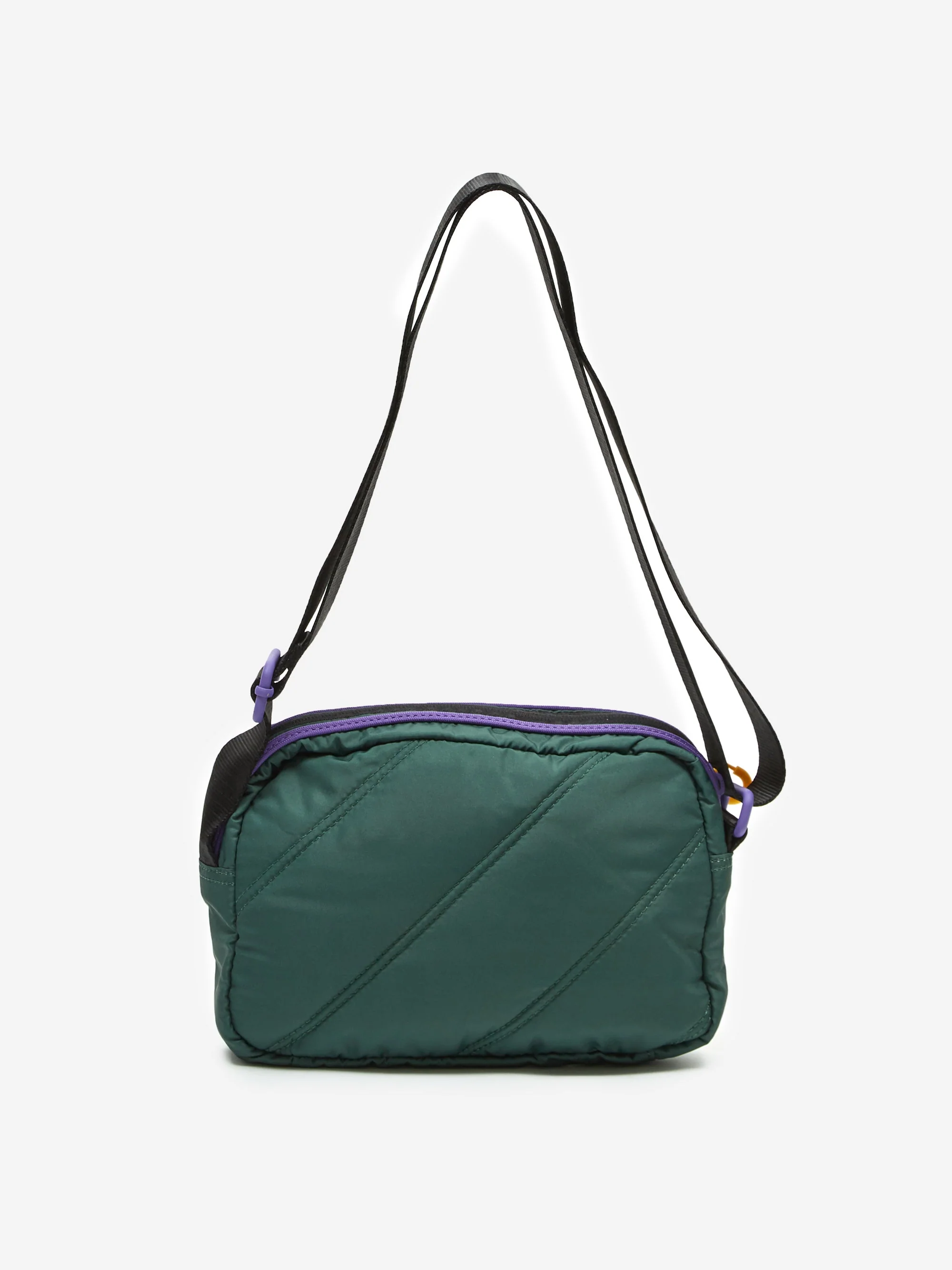 Ganni Recycled Tech Festival Bag - Dark Green - Image 7