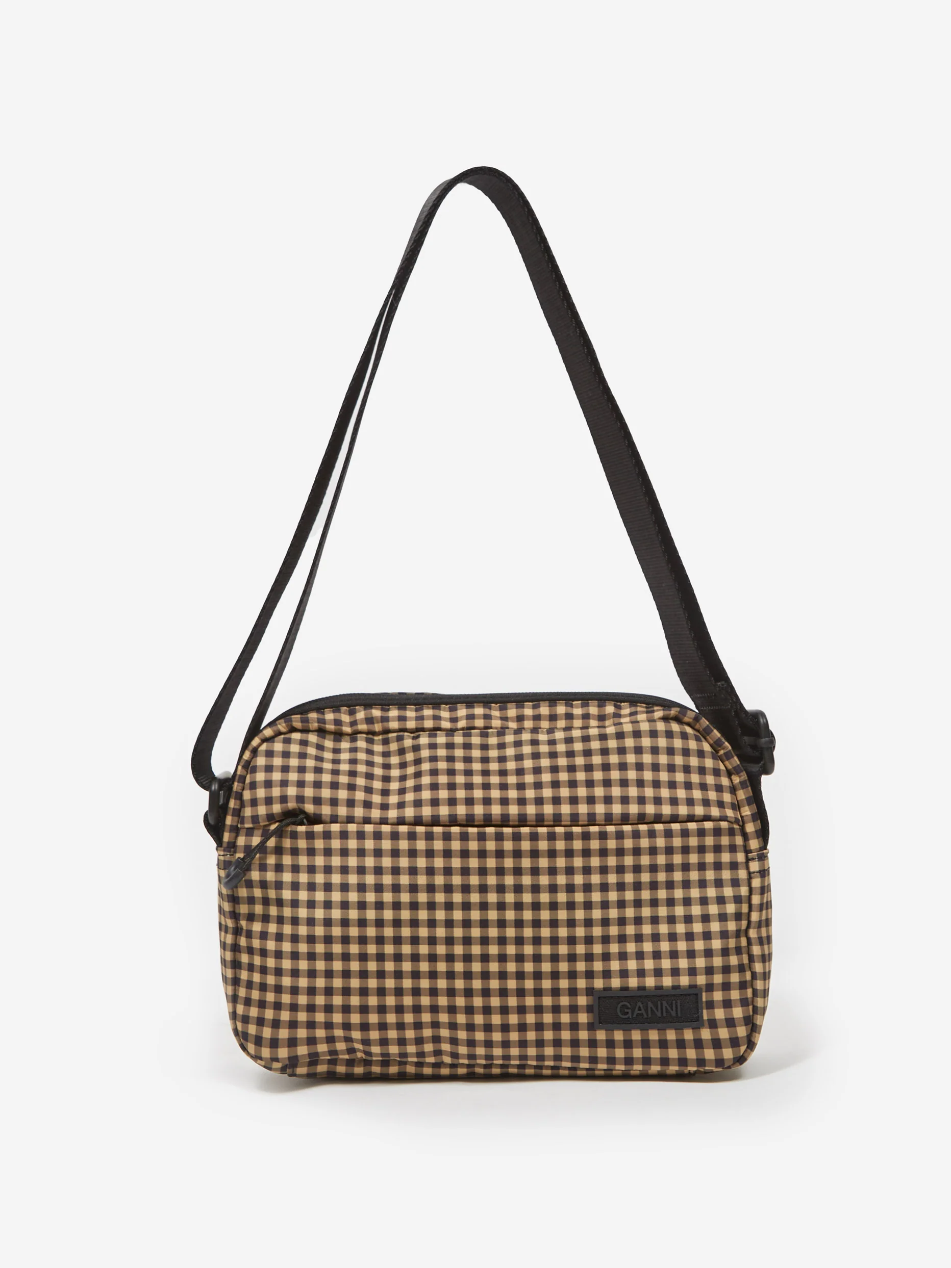 Ganni Recycled Tech Festival Bag - Gingham Starfish