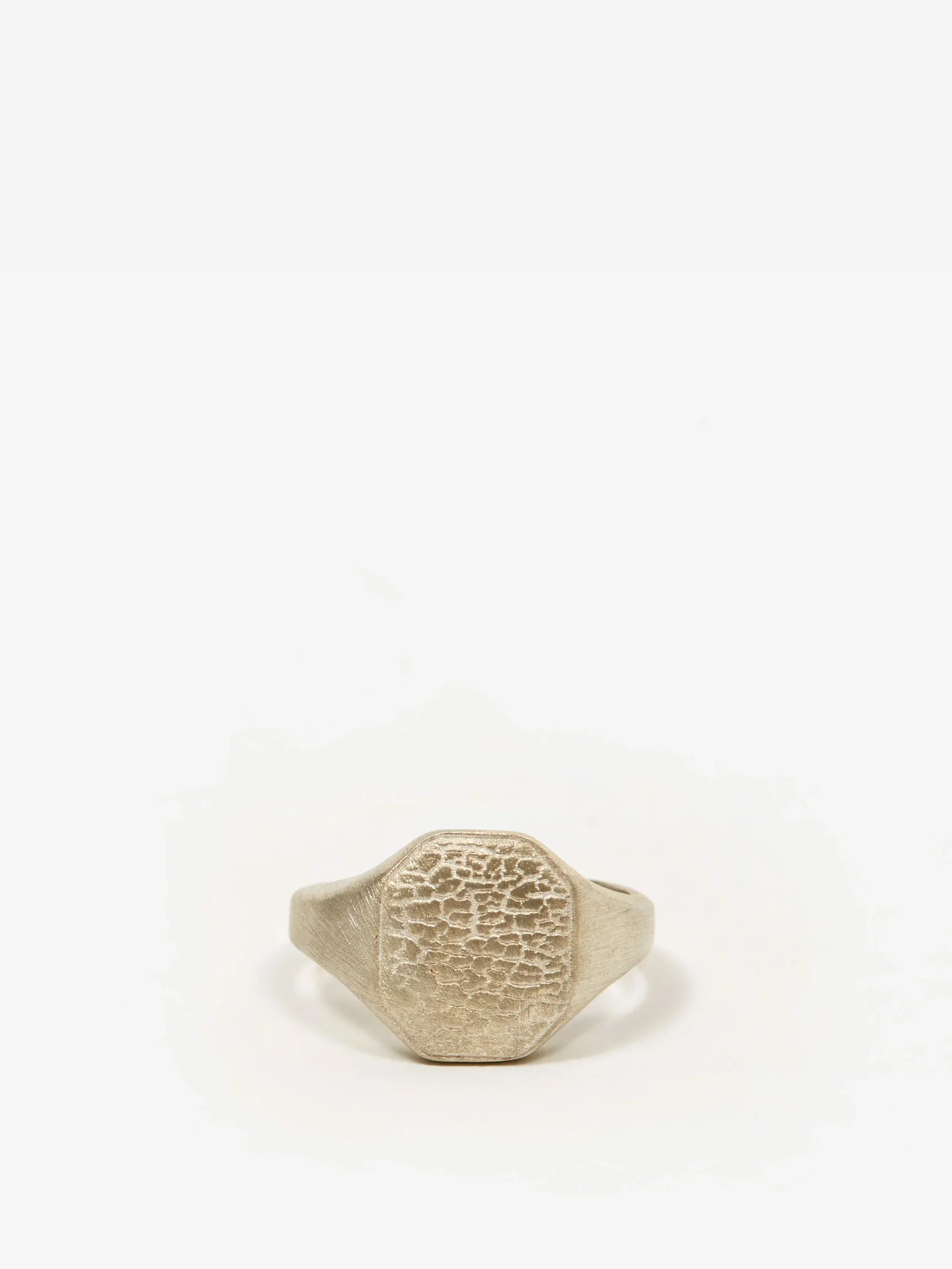 Gasius Jewels Dragon Skin Octagon Ring - 925 Sterling Silver - Image 2