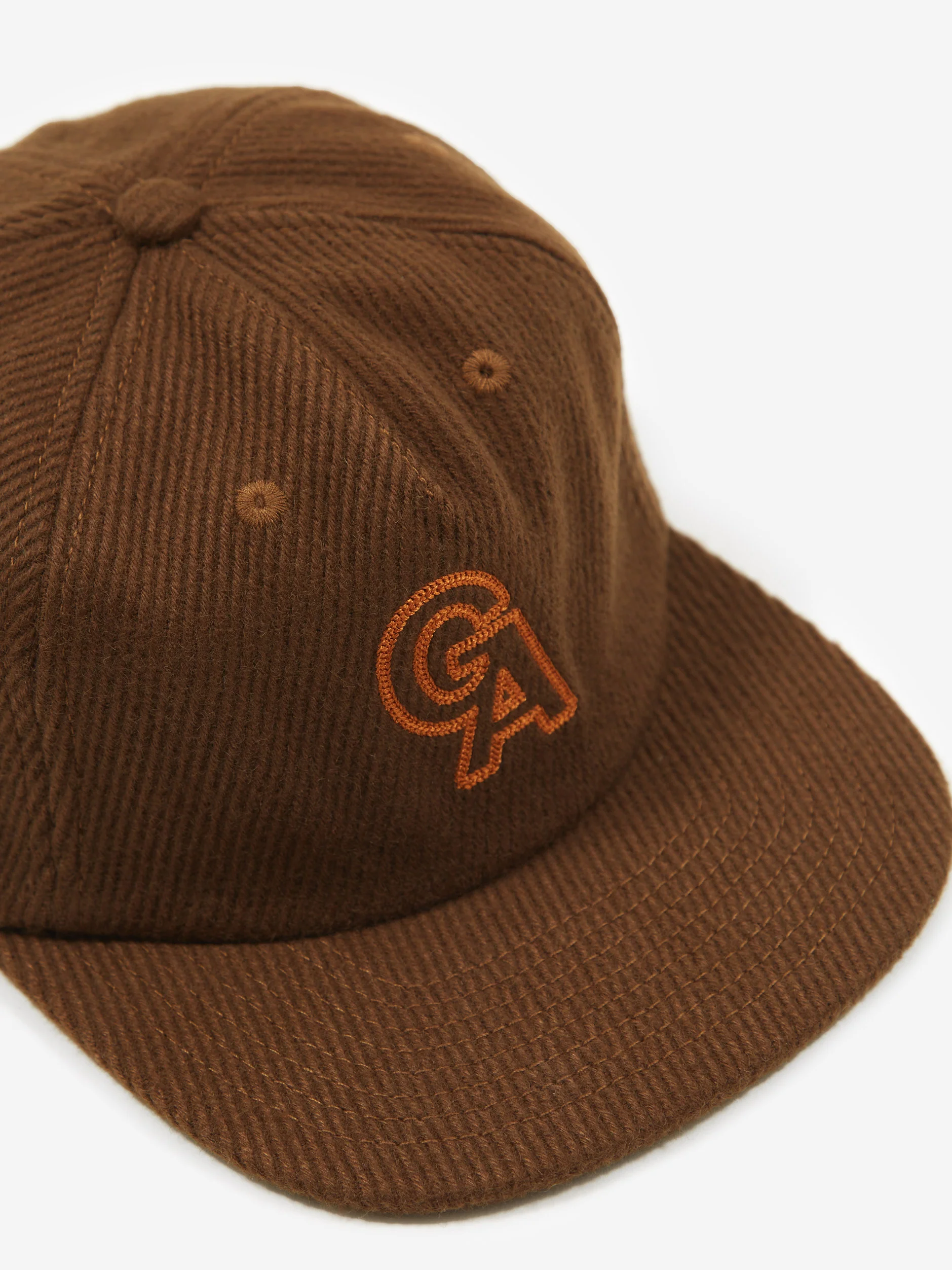 General Admission 5 Panel Wool Cap - Brown - Image 4
