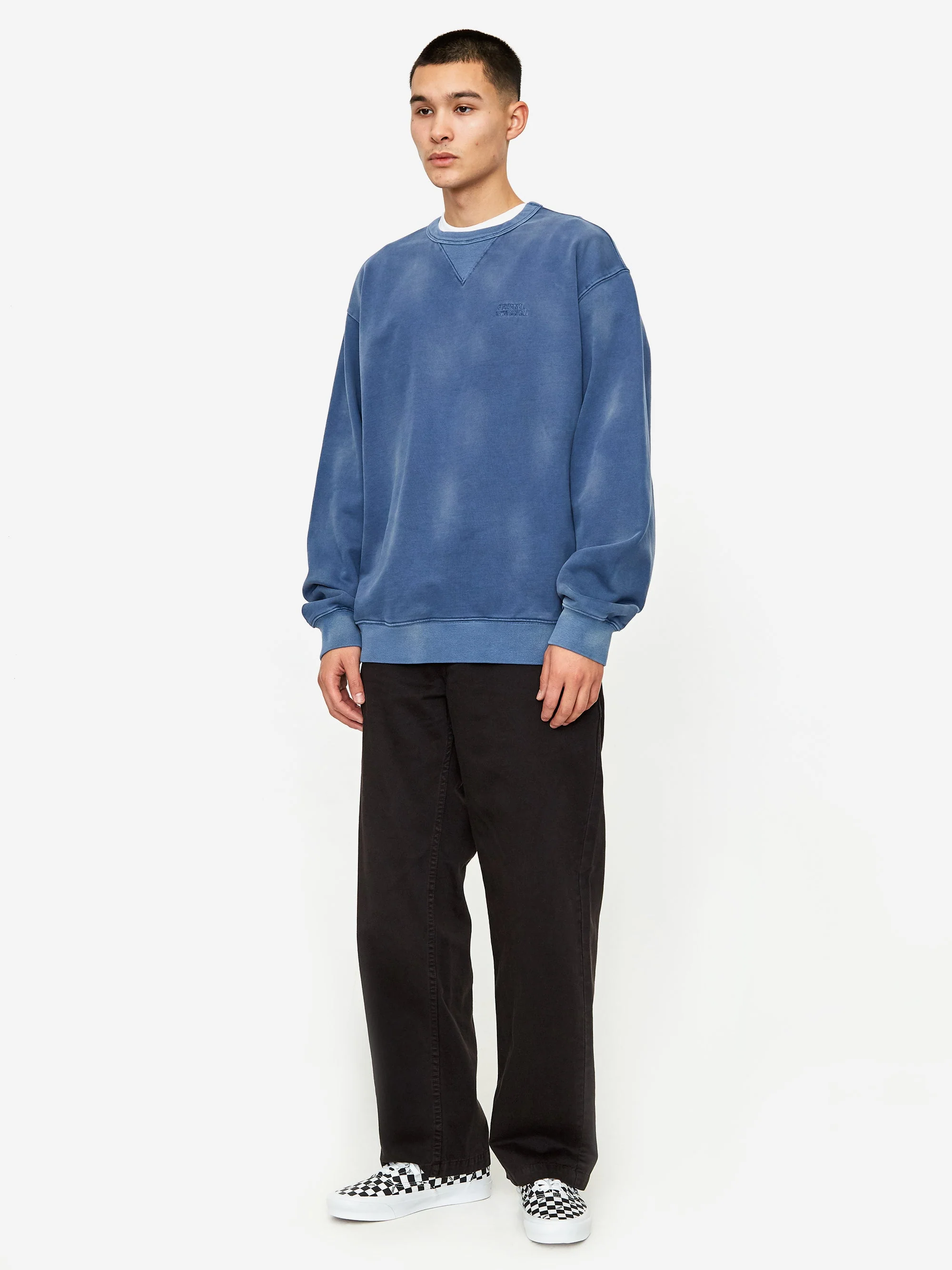 General Admission Ballona Crewneck Sweatshirt - Blue - Image 6