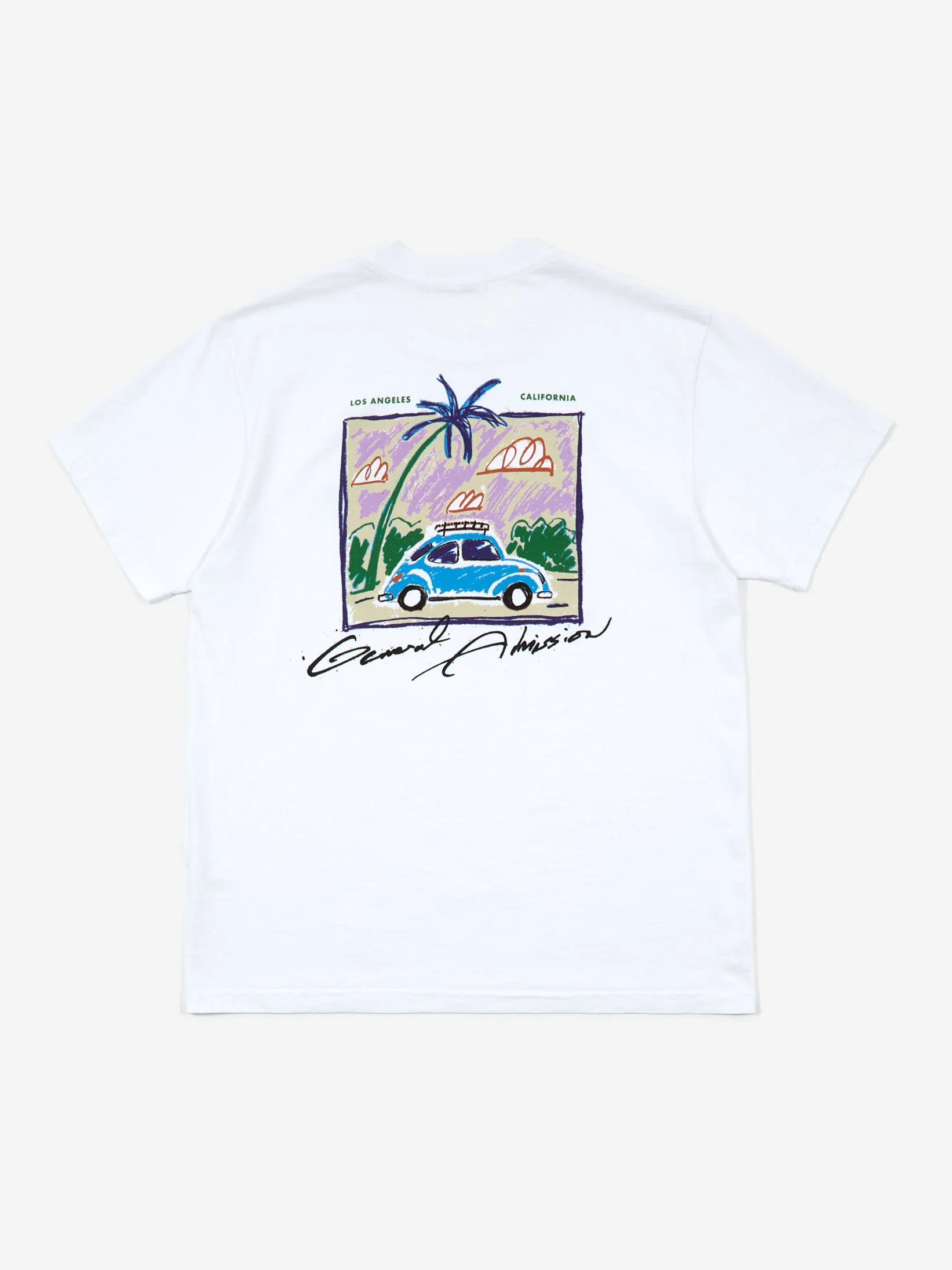 General Admission Bug Shortsleeve T-Shirt - White - Image 3