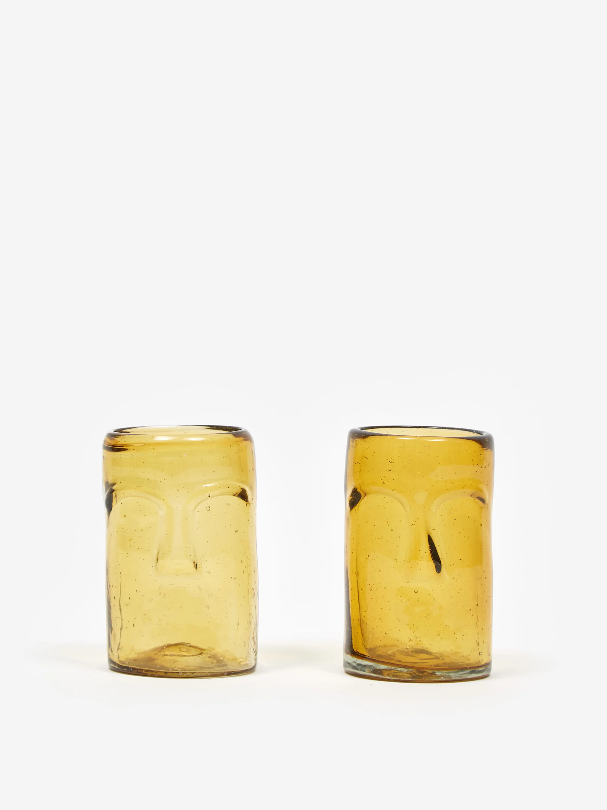 General Admission Cabeza Shot Glass Set Of 2 - Amber