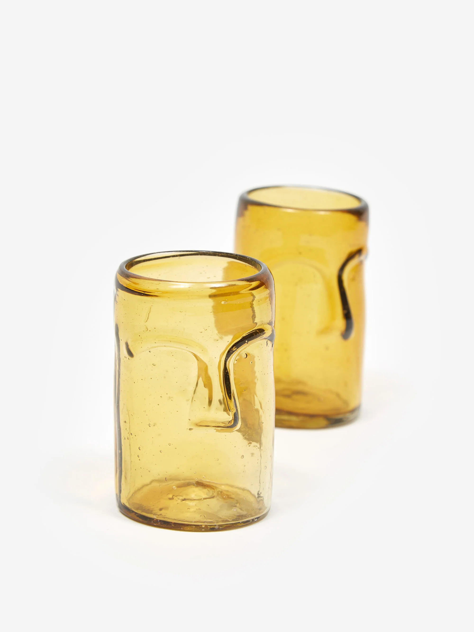 General Admission Cabeza Shot Glass Set Of 2 - Amber - Image 2