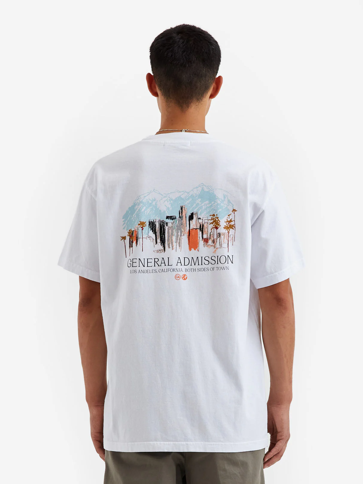 General Admission County Shortsleeve T-Shirt - White - Image 5