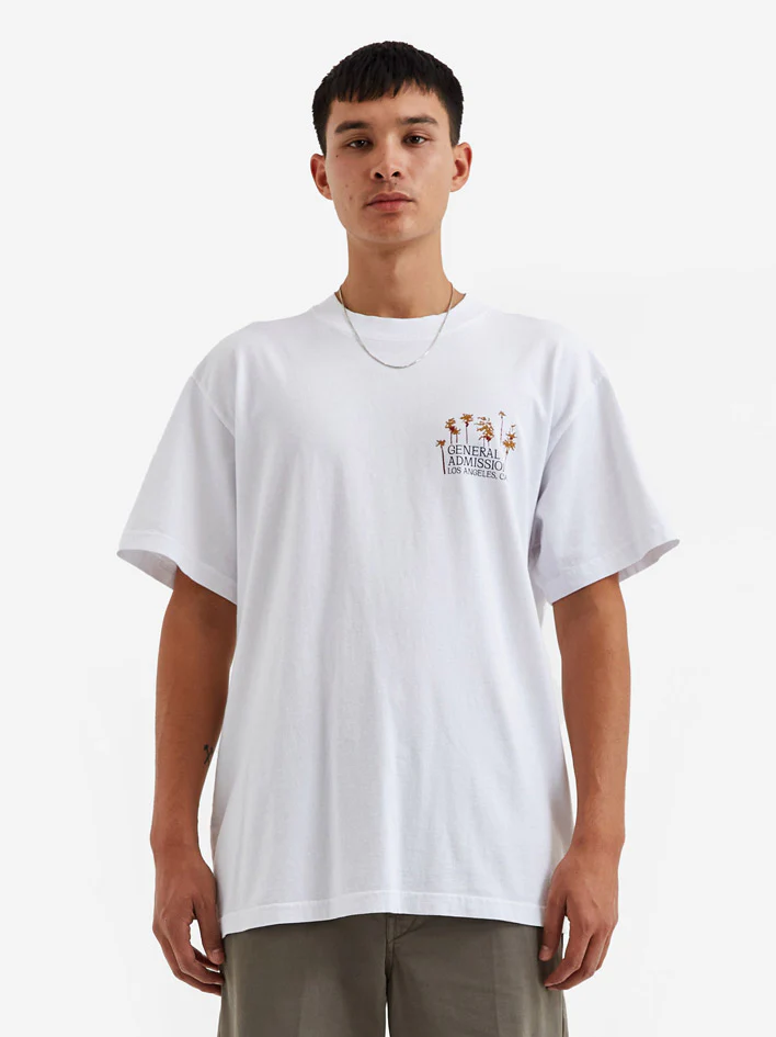 General Admission County Shortsleeve T-Shirt - White - Image 8