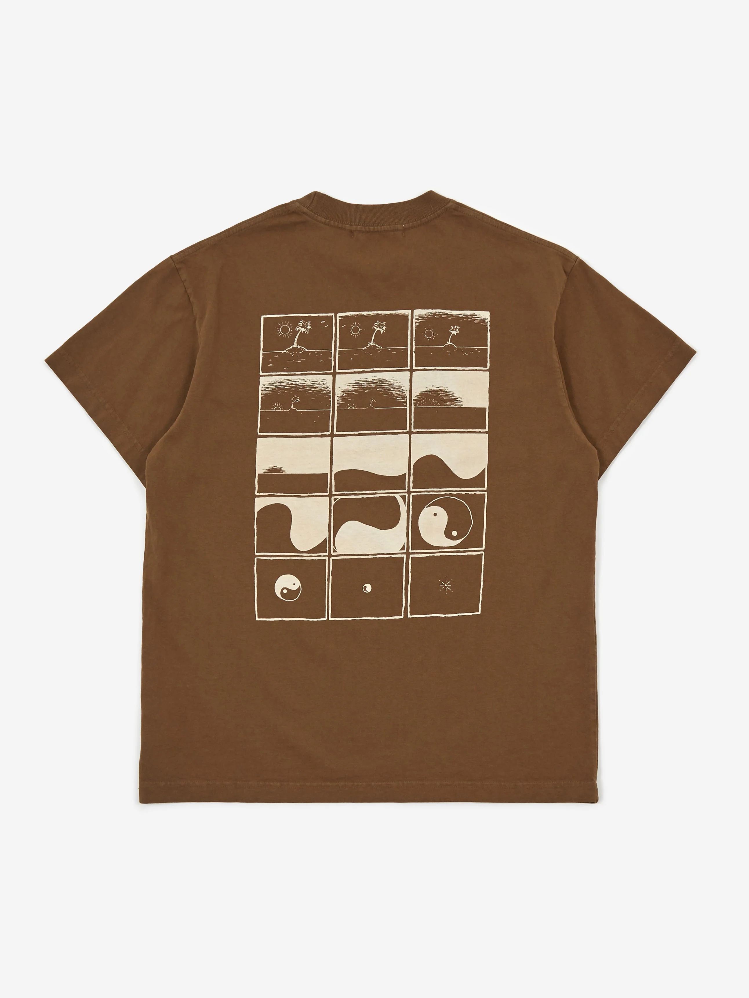 General AdmiShort Sleeveion Everything T-Shirt - Brown