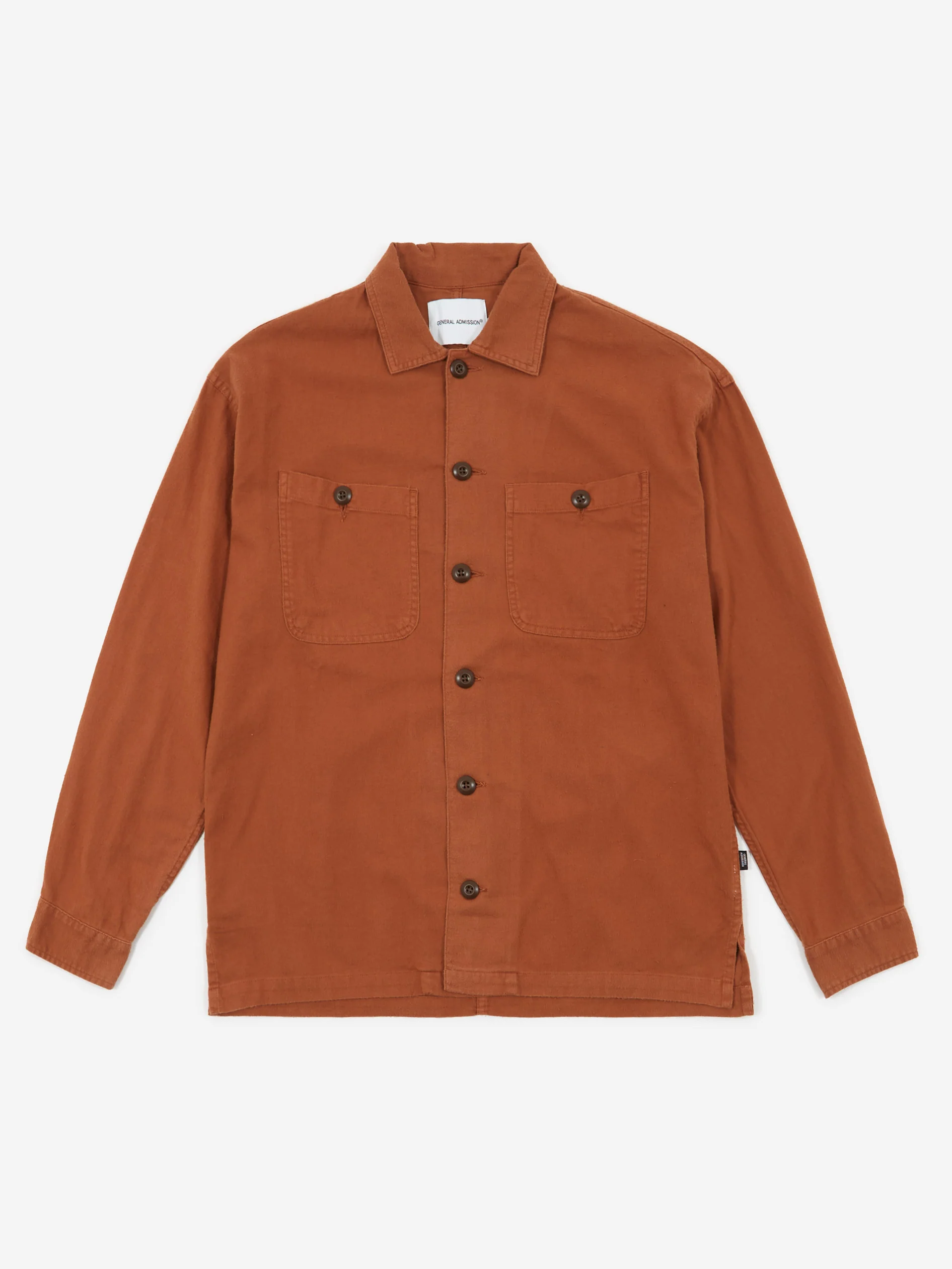General Admission Flannel BDU Shirt - Pumpkin