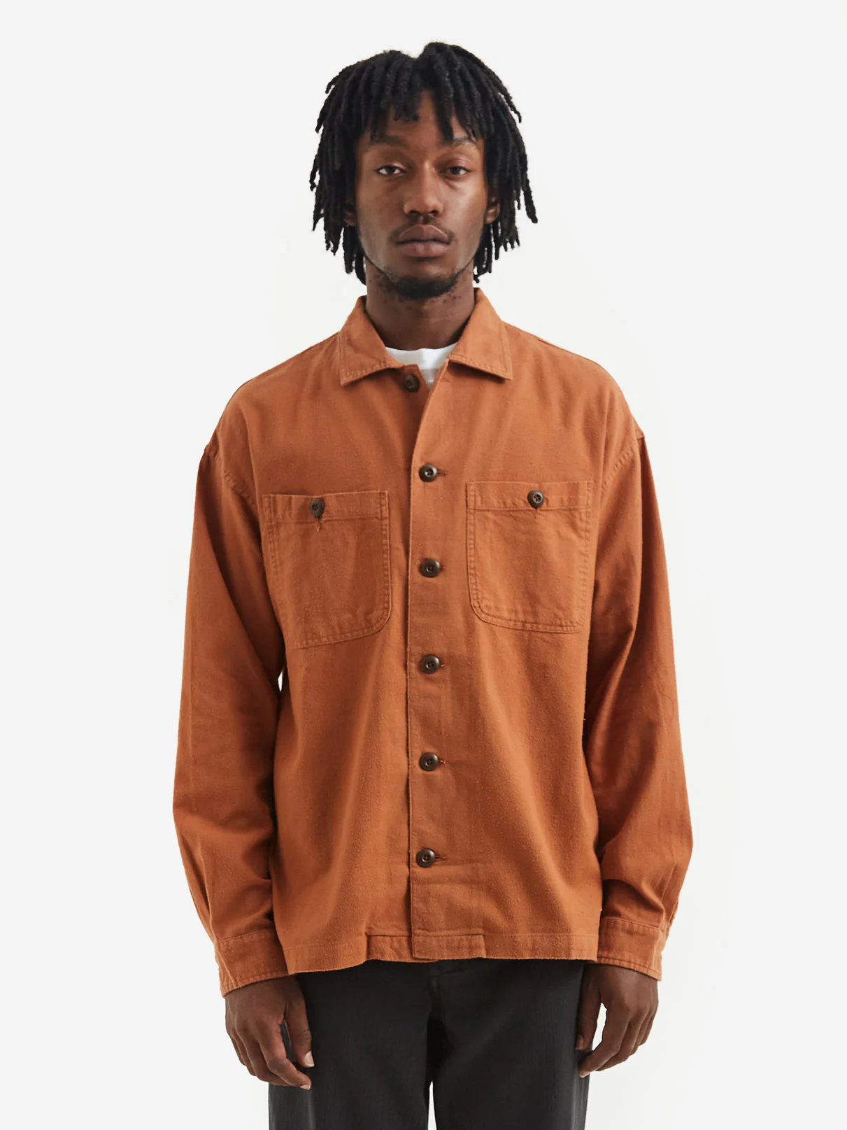 General Admission Flannel BDU Shirt - Pumpkin - Image 6