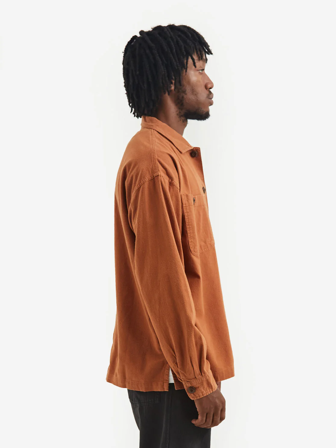 General Admission Flannel BDU Shirt - Pumpkin - Image 7