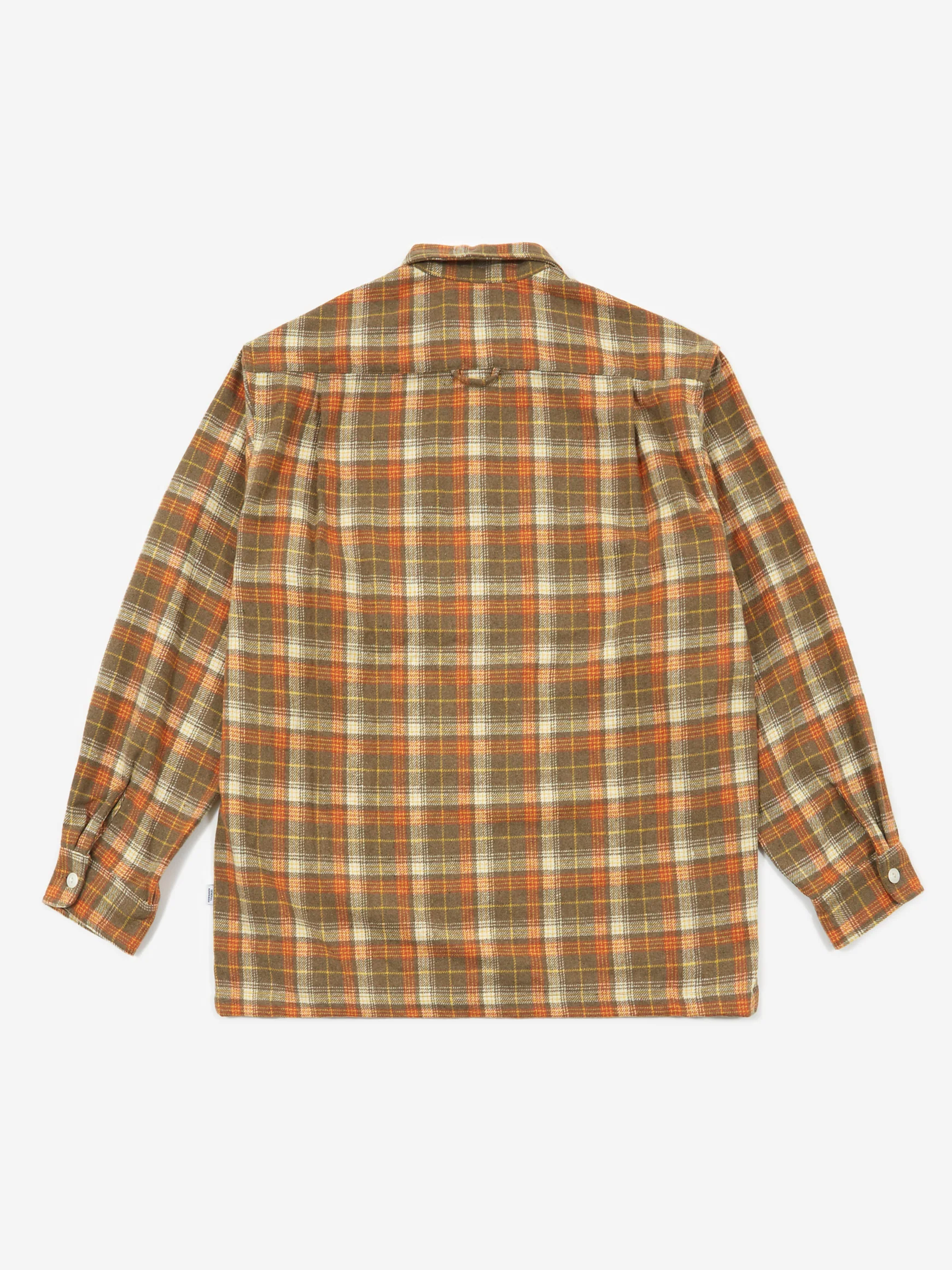 General Admission Flannel Plaid Shirt - Brown - Image 5