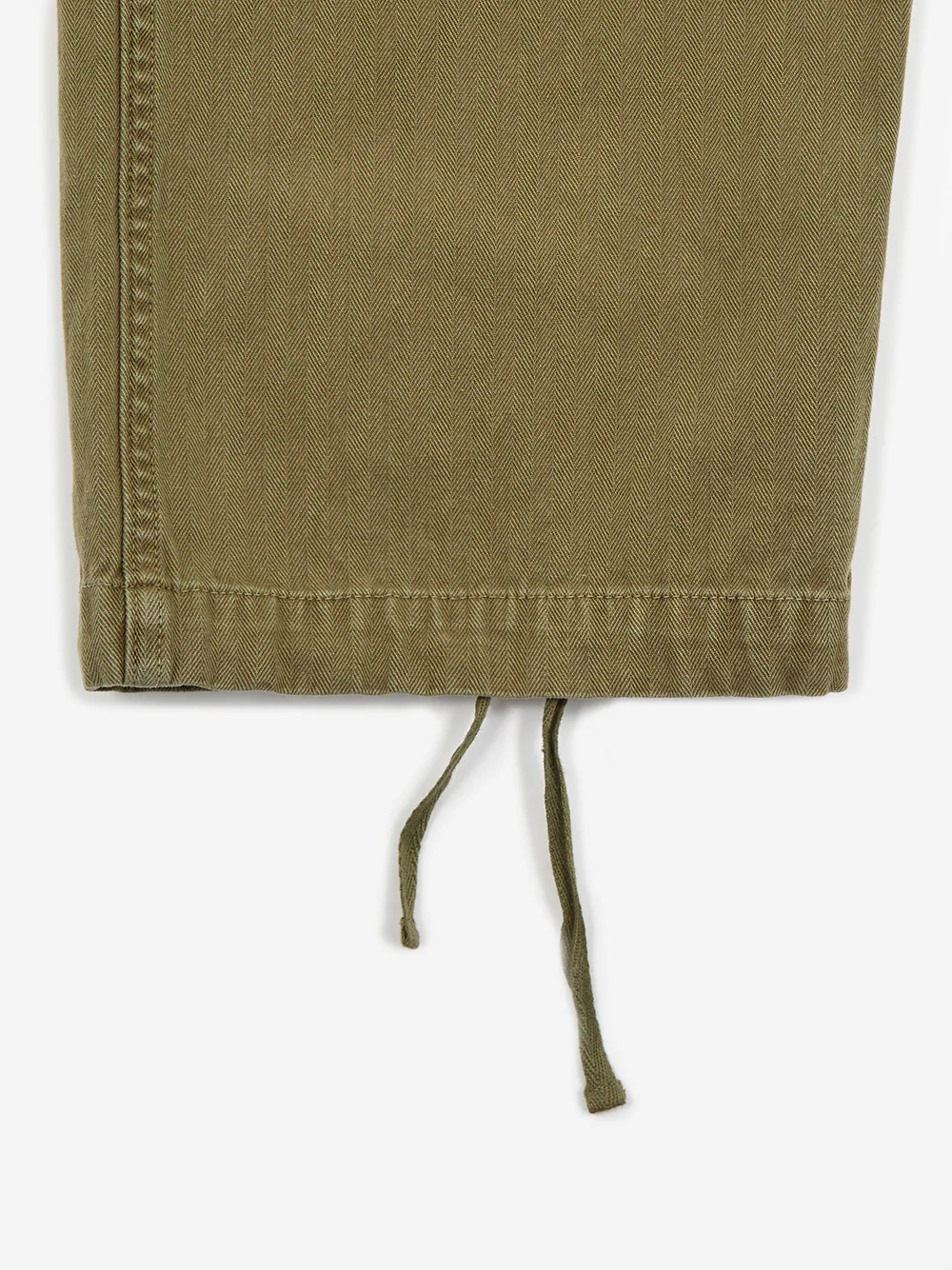 General Admission Herringbone Cargo Pant - Olive - Image 4