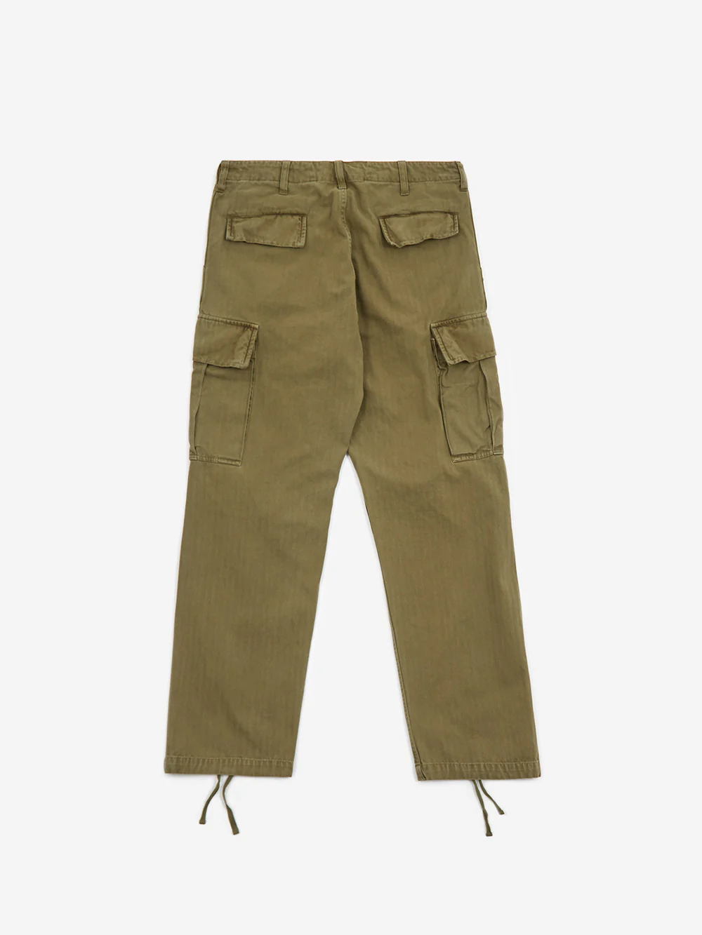 General Admission Herringbone Cargo Pant - Olive - Image 6